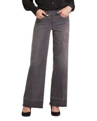 Teresa Wide Leg Jeans in Snow Shadow by NYDJ