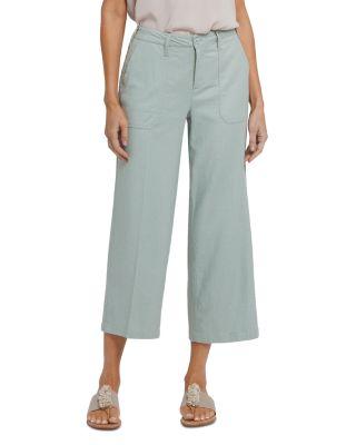 Wide Leg Cropped Pants by NYDJ