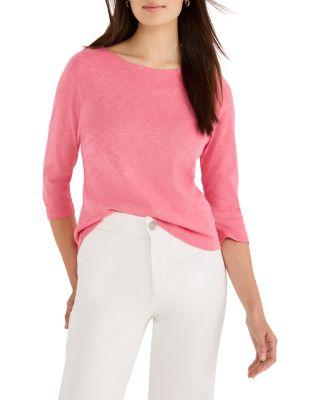 3/4 Sleeve Ballet Boat Tee by NZT BY NIC+ZOE