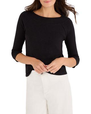 3/4 Sleeve Ballet Boat Tee by NZT BY NIC+ZOE