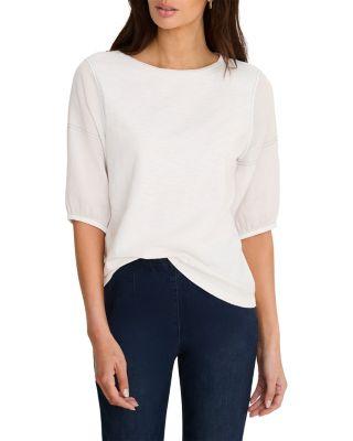 Contrast Sleeve Tee by NZT BY NIC+ZOE