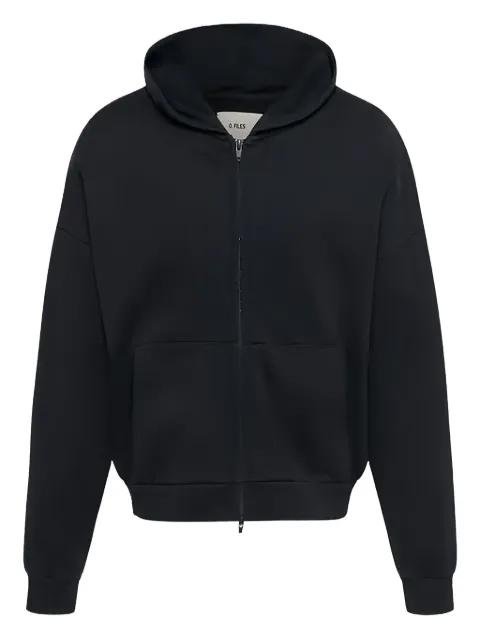 Origami zip-up hoodie by O.FILES