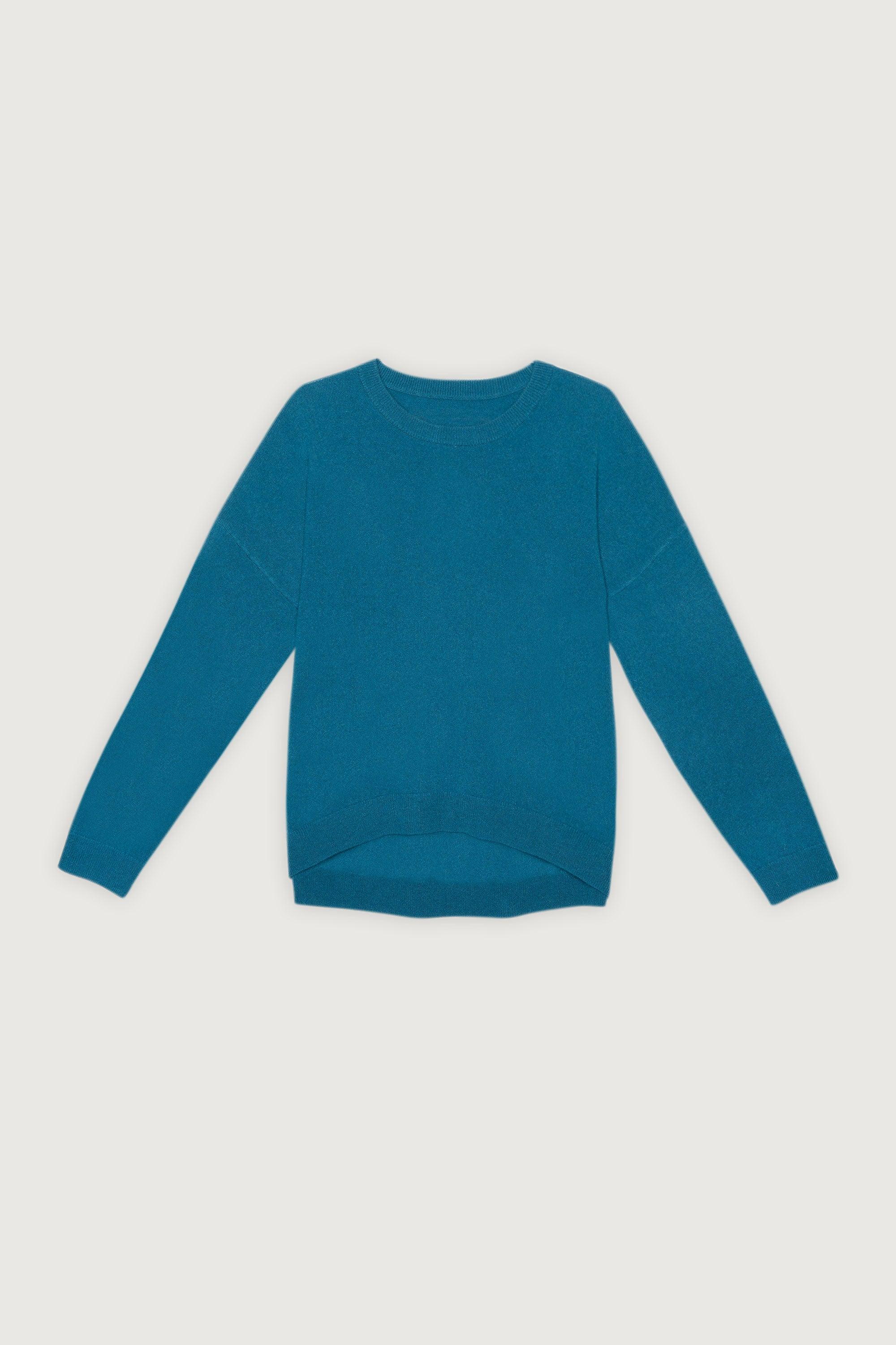 100% CASHMERE CREWNECK SWEATER by OAK + FORT