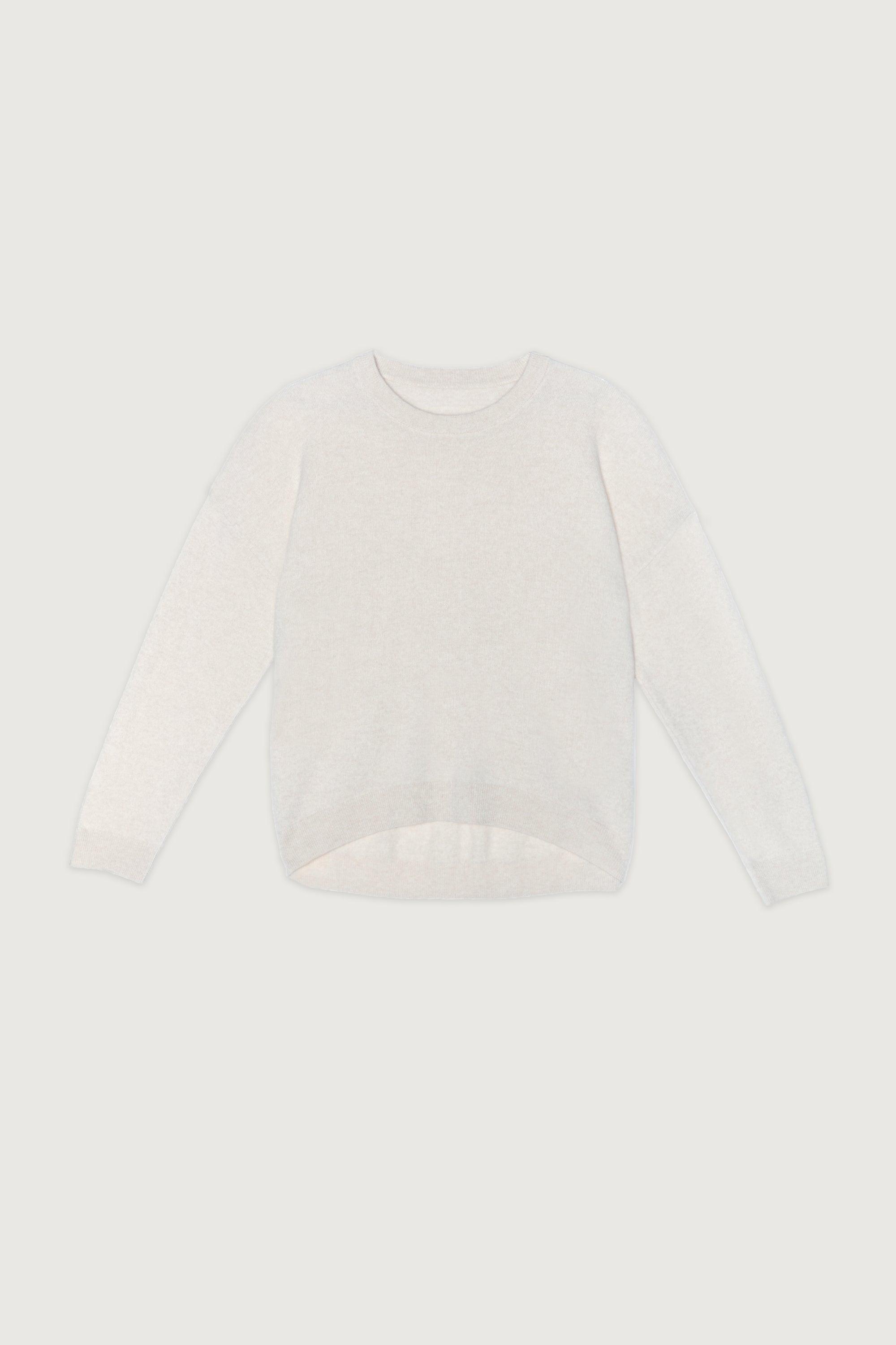100% CASHMERE CREWNECK SWEATER by OAK + FORT