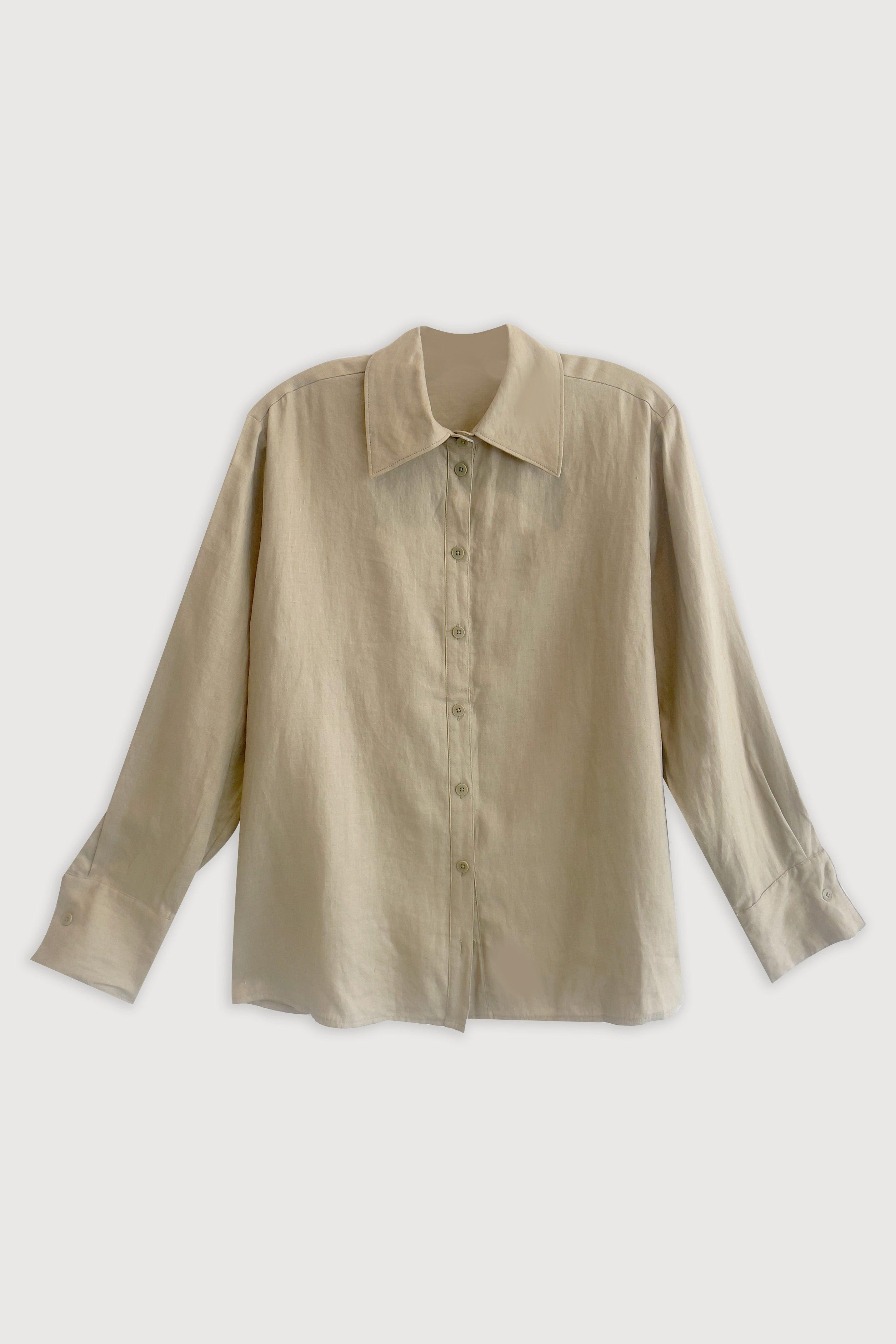100% LINEN SHIRT by OAK + FORT