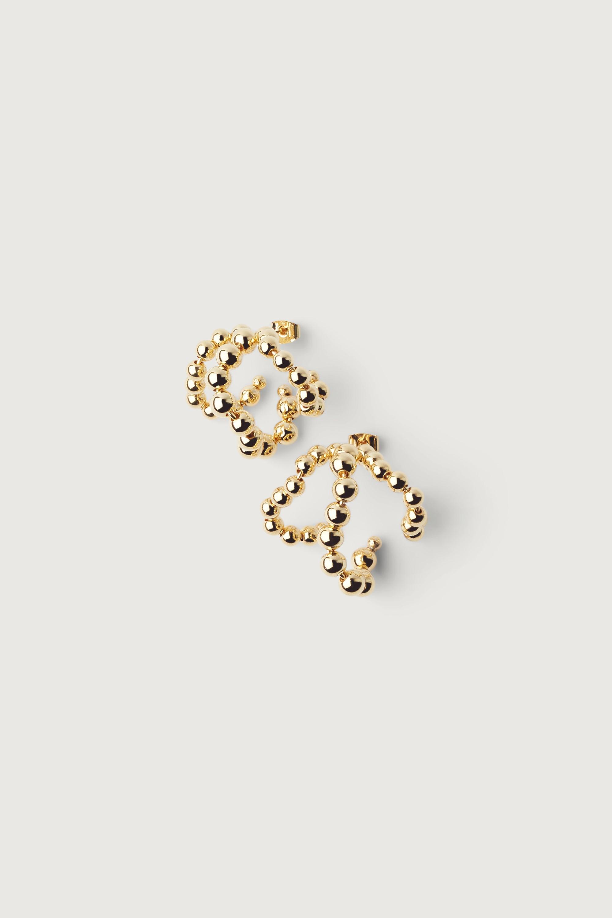 ABSTRACT BEAD EARRING by OAK + FORT