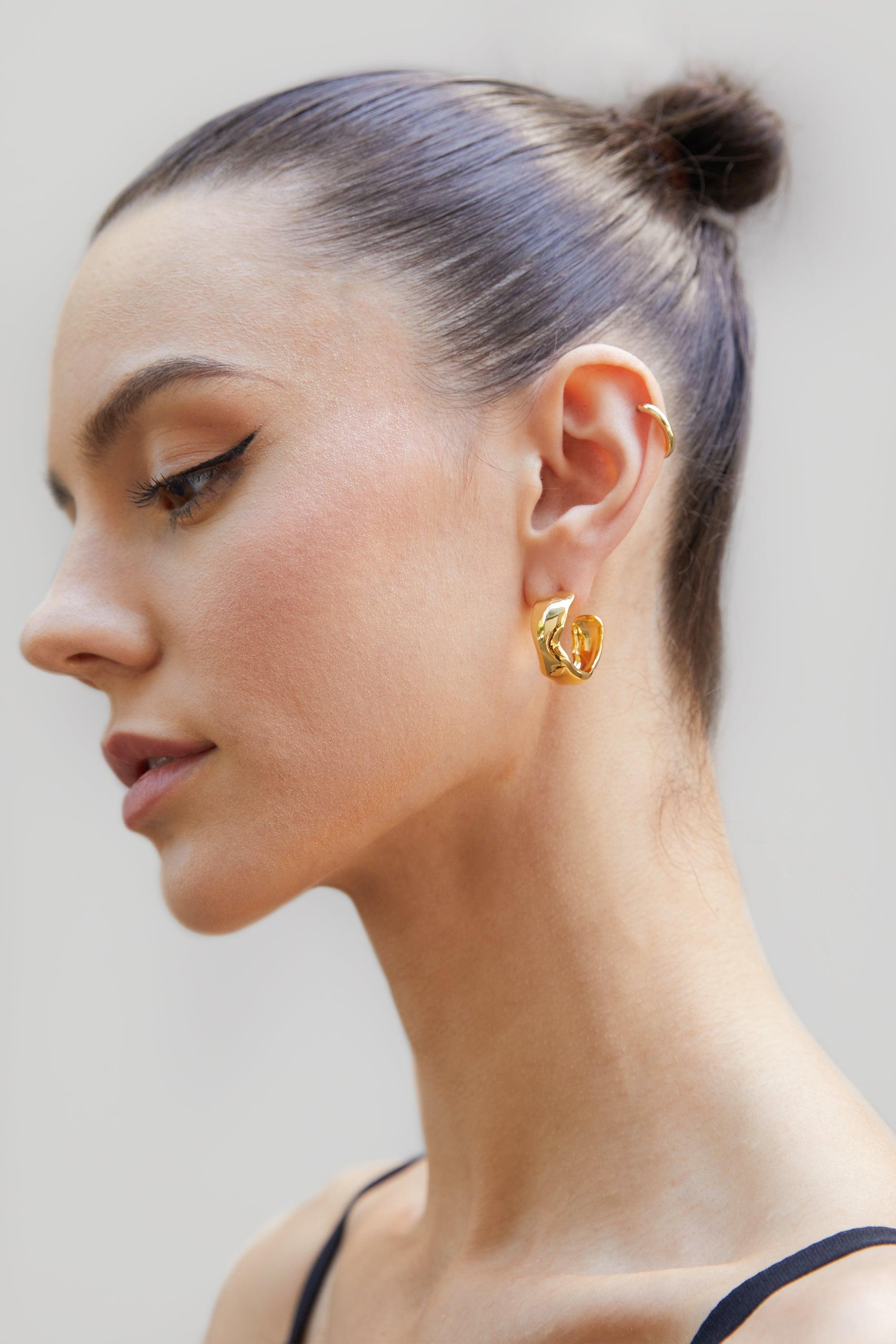 ABSTRACT CHUNKY HOOPS by OAK + FORT