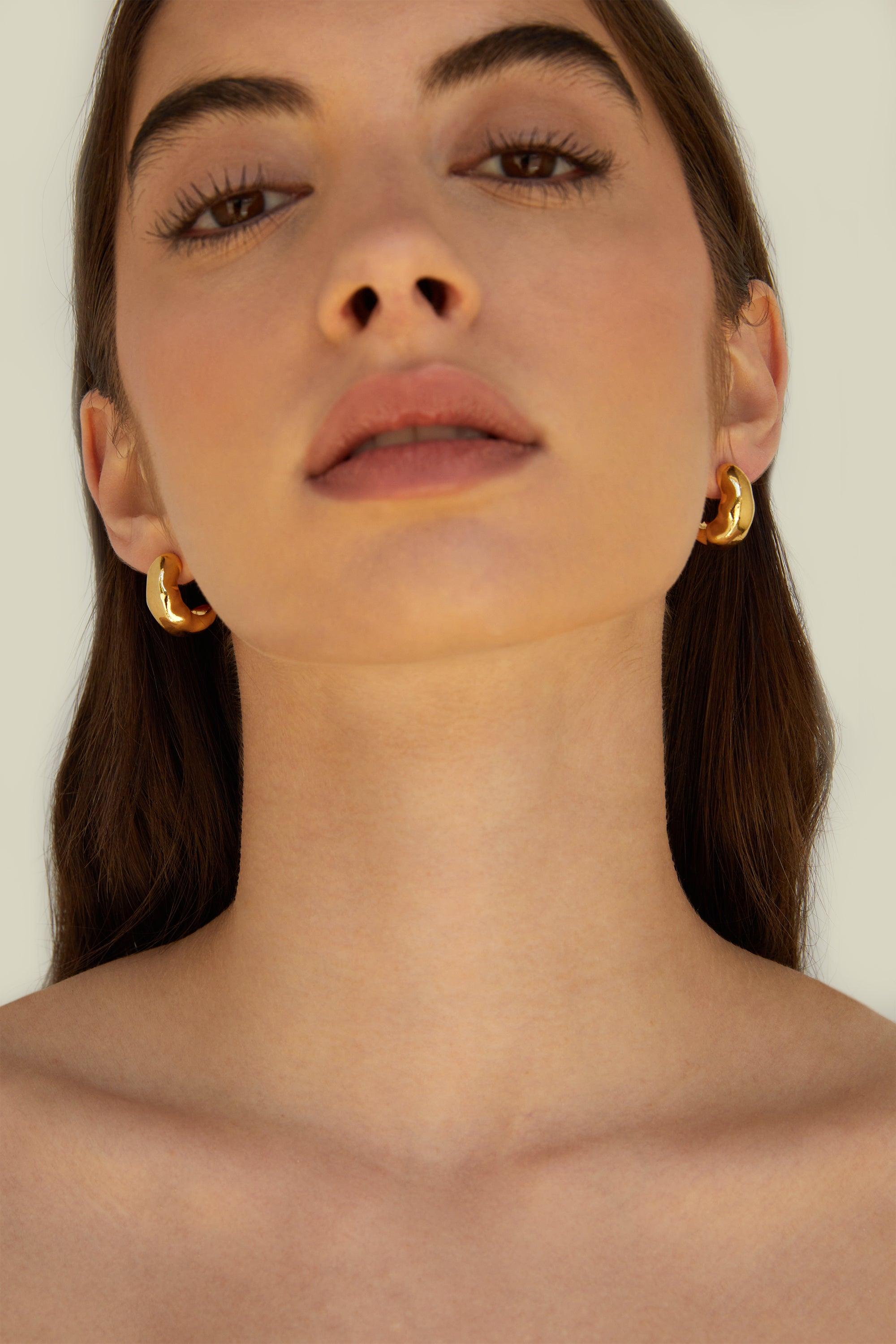 ABSTRACT CHUNKY HOOPS by OAK + FORT