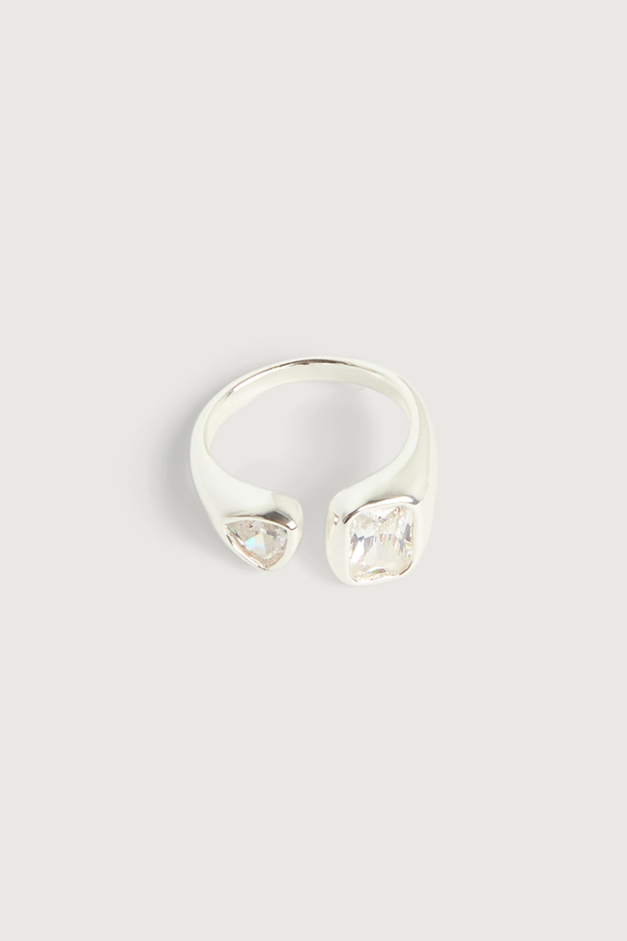ABSTRACT GEM RING by OAK + FORT
