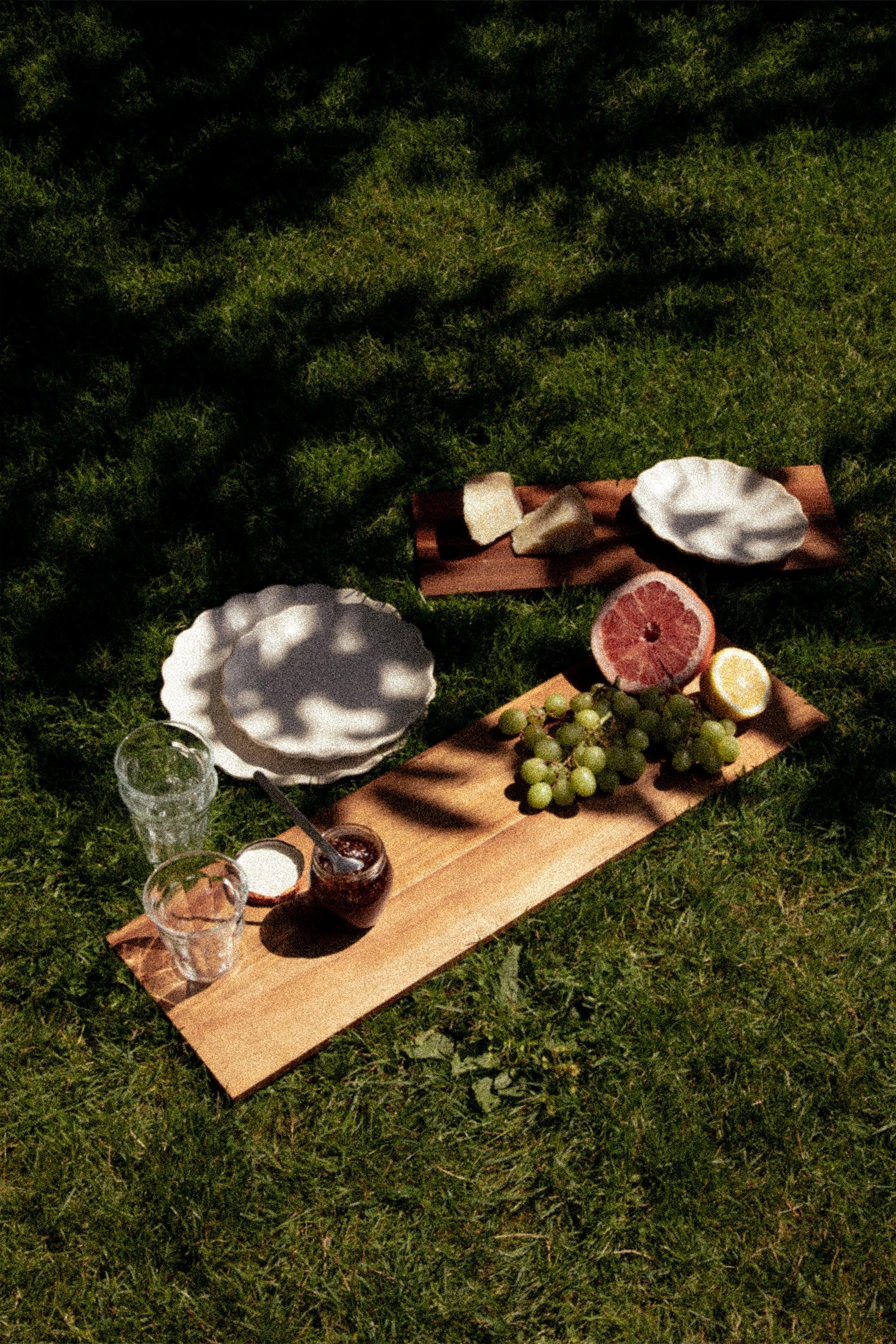 ACACIA SHORT SERVING BOARD by OAK + FORT