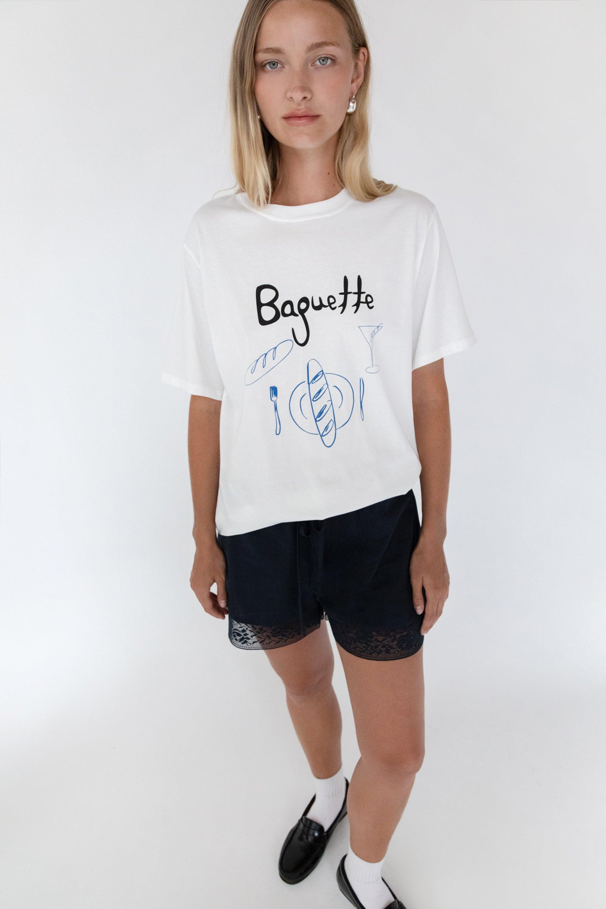 BAGUETTE GRAPHIC T-SHIRT by OAK + FORT