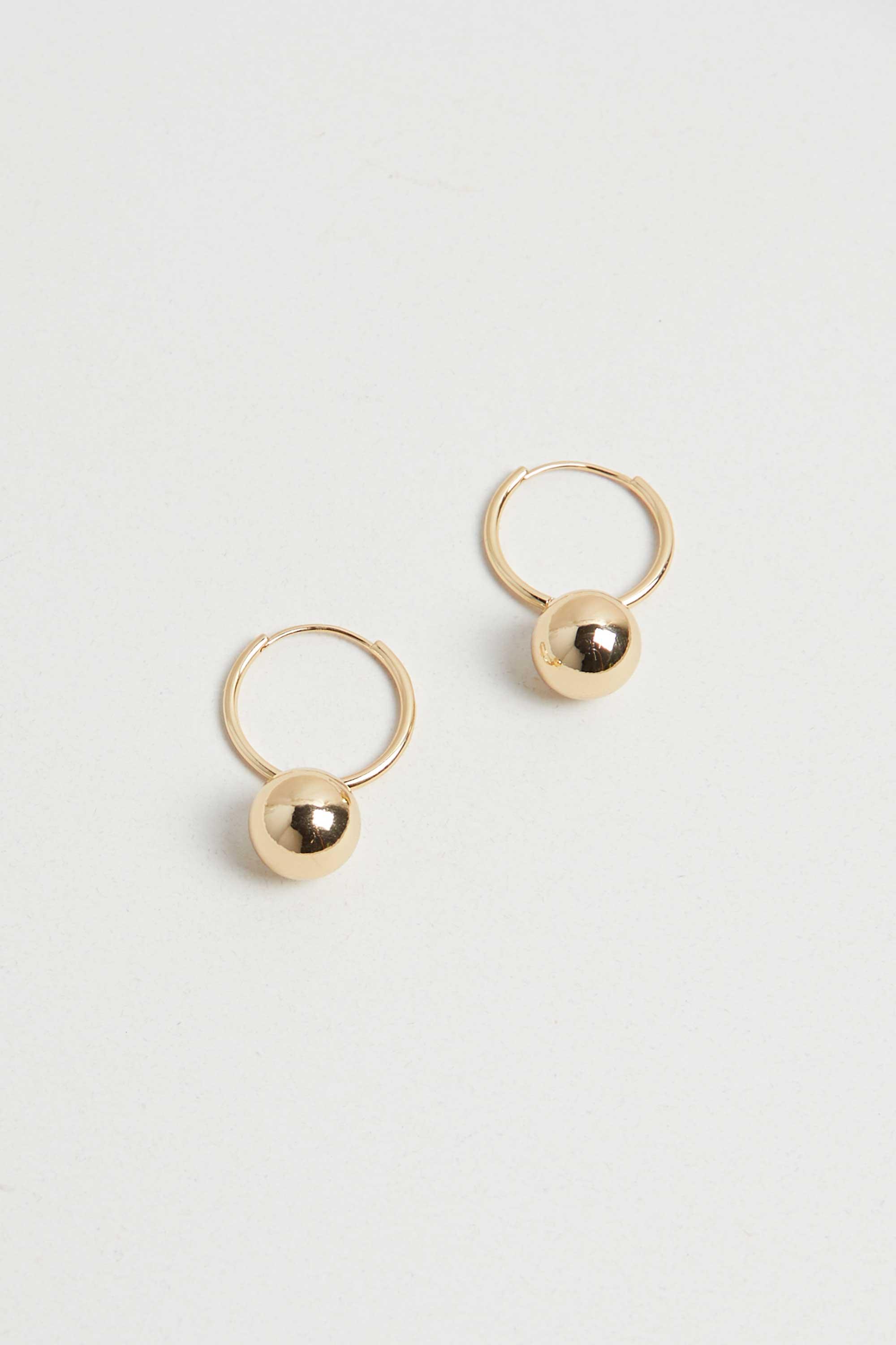 BALL DROP HOOPS by OAK + FORT