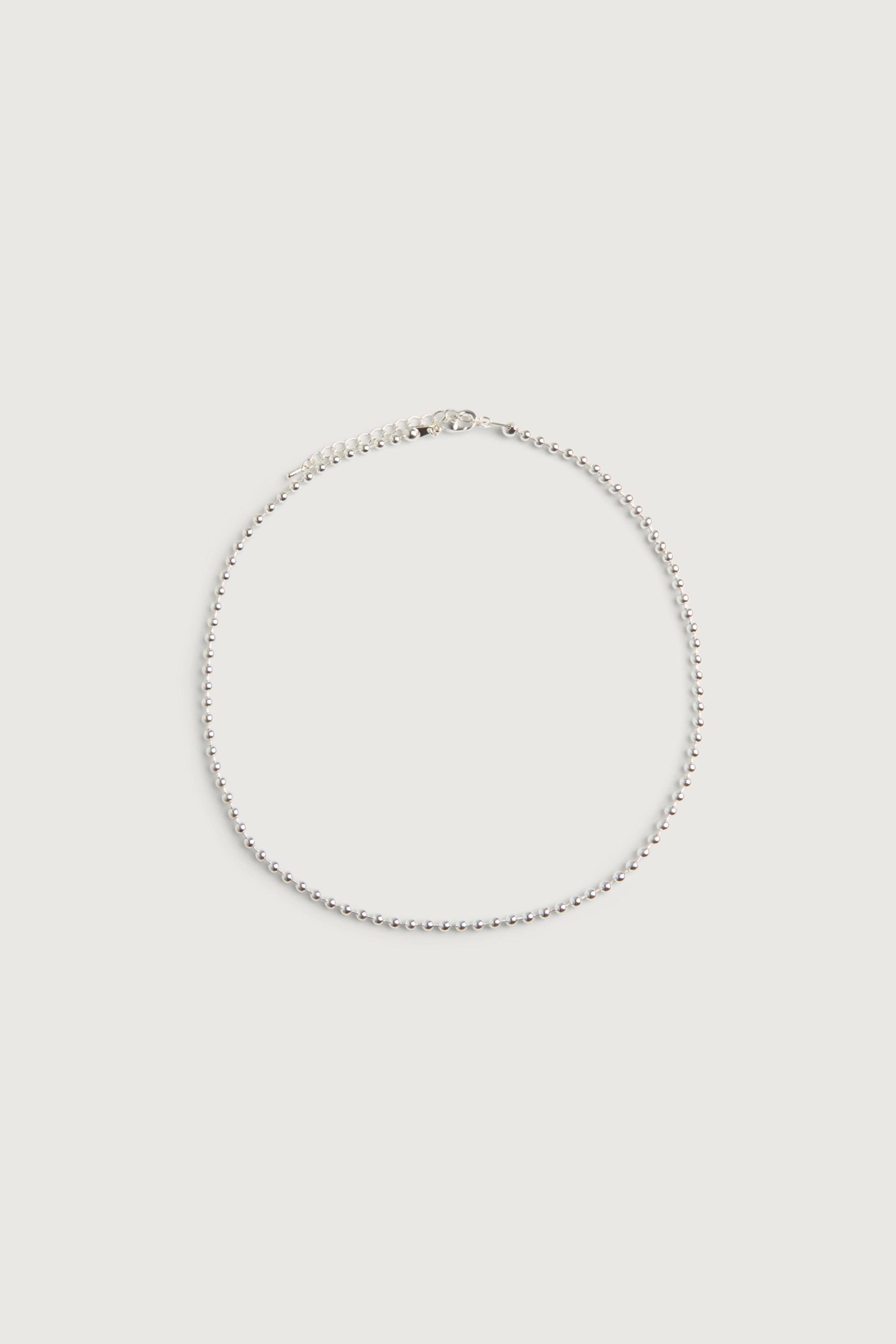 BALL LINK NECKLACE by OAK + FORT