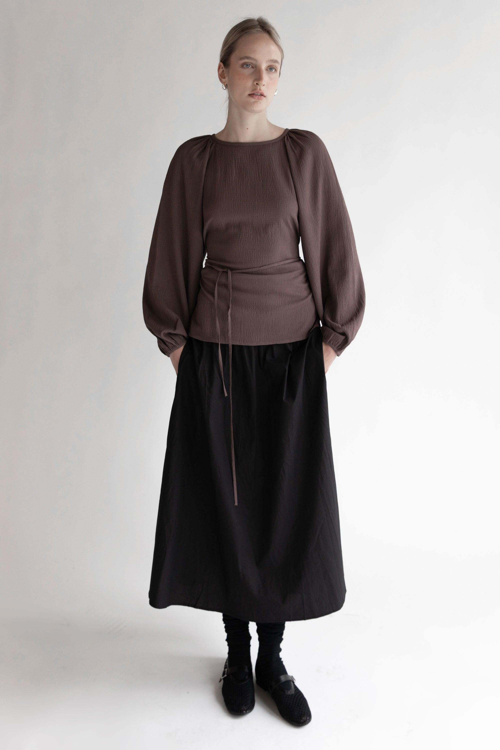 BALLOON SLEEVE TOP by OAK + FORT