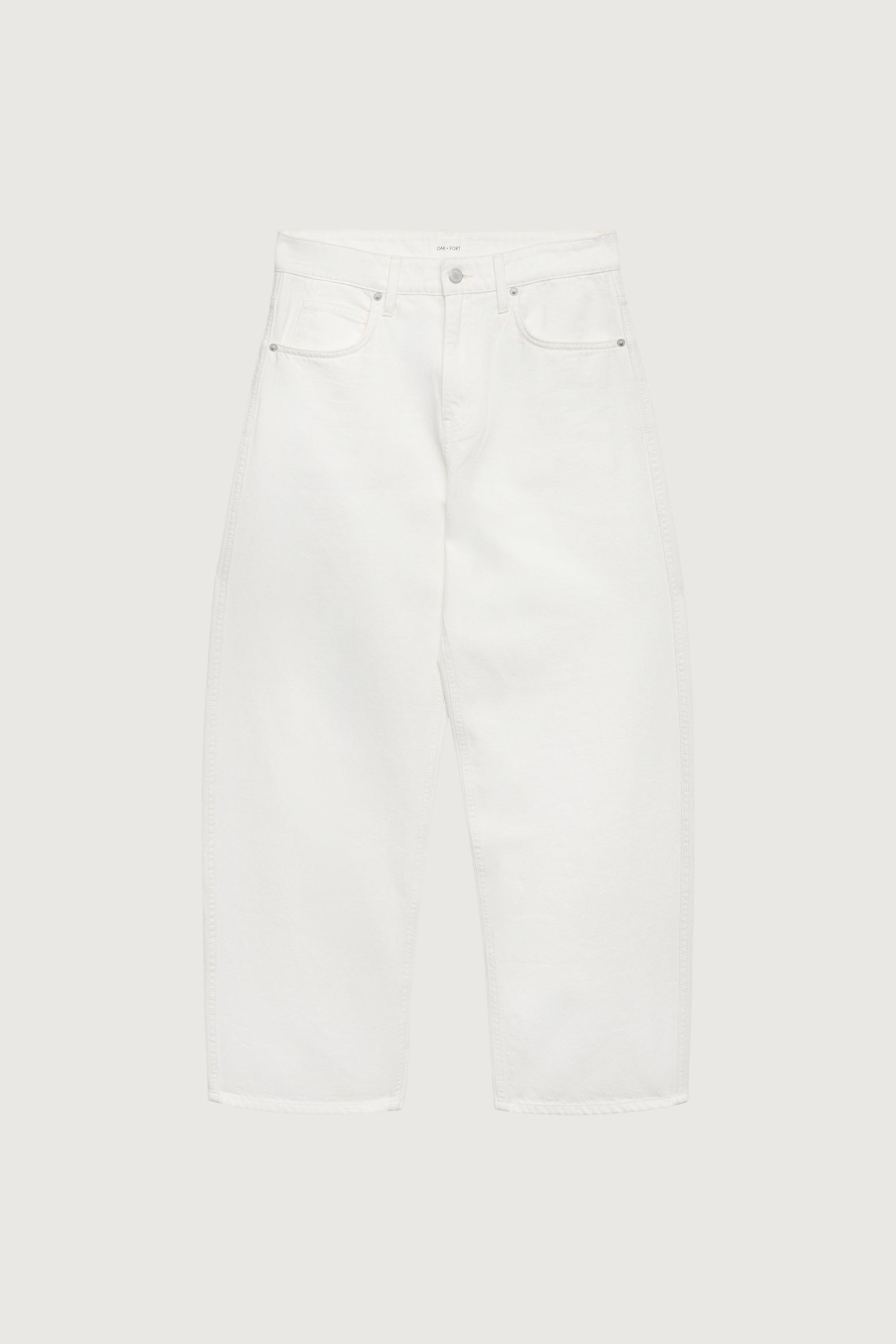 BARREL LEG DENIM JEAN by OAK + FORT