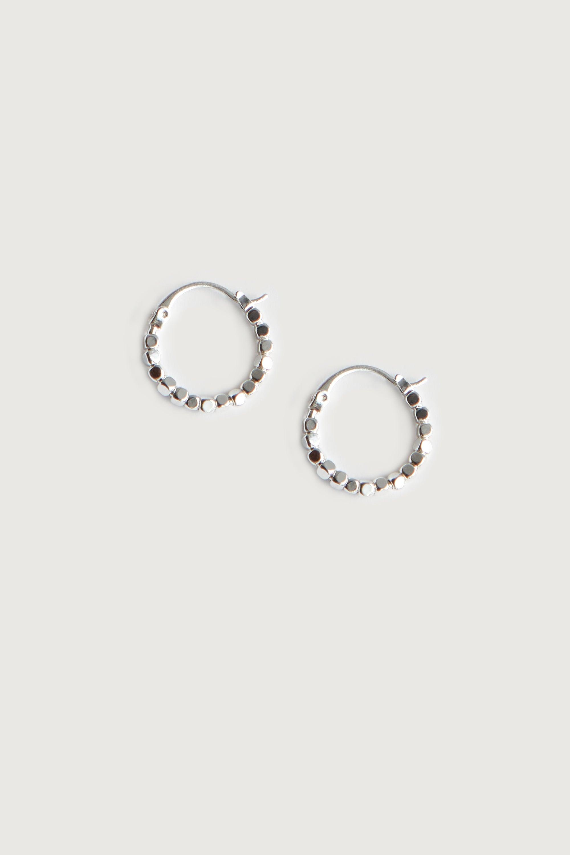 BEADED HOOPS by OAK + FORT