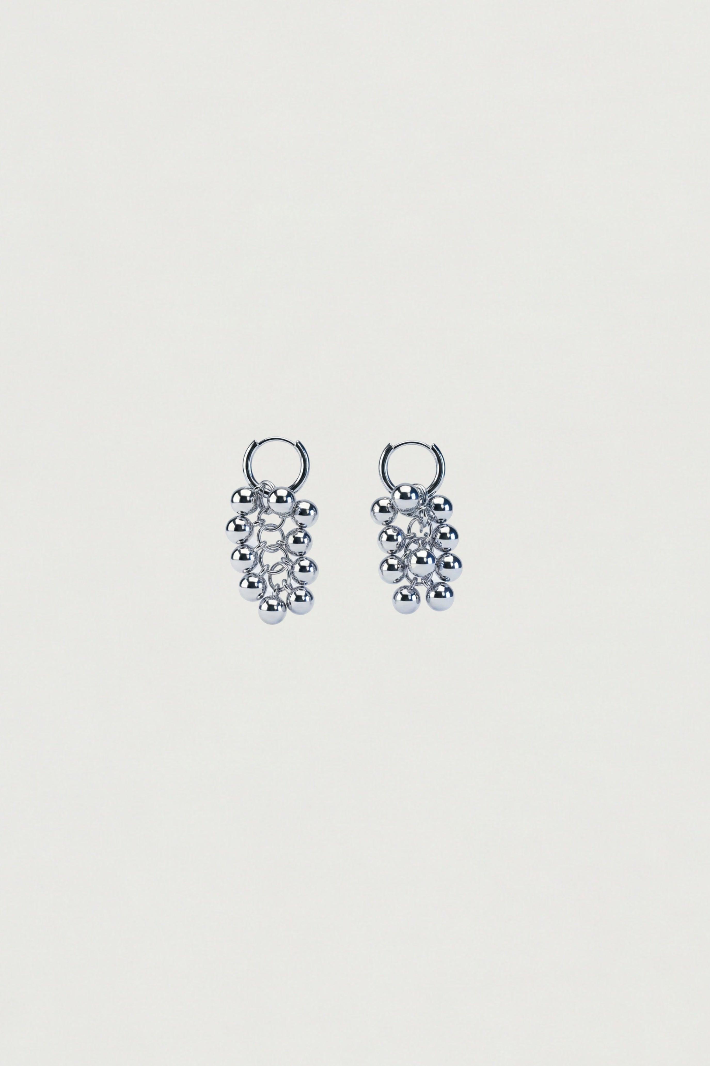 BERRY BEADED DROP EARRINGS by OAK + FORT
