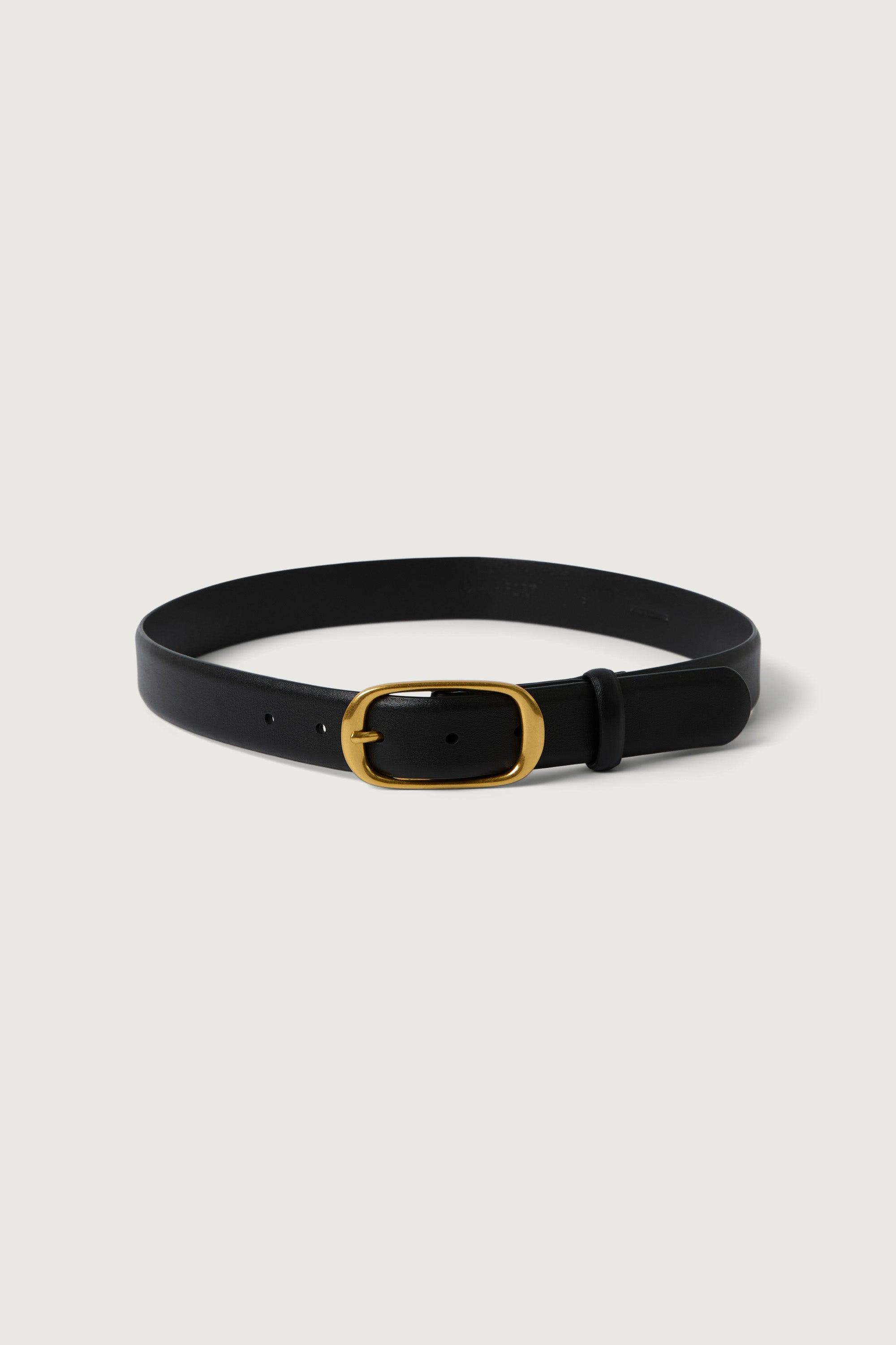BLAKE OVAL LEATHER BELT by OAK + FORT