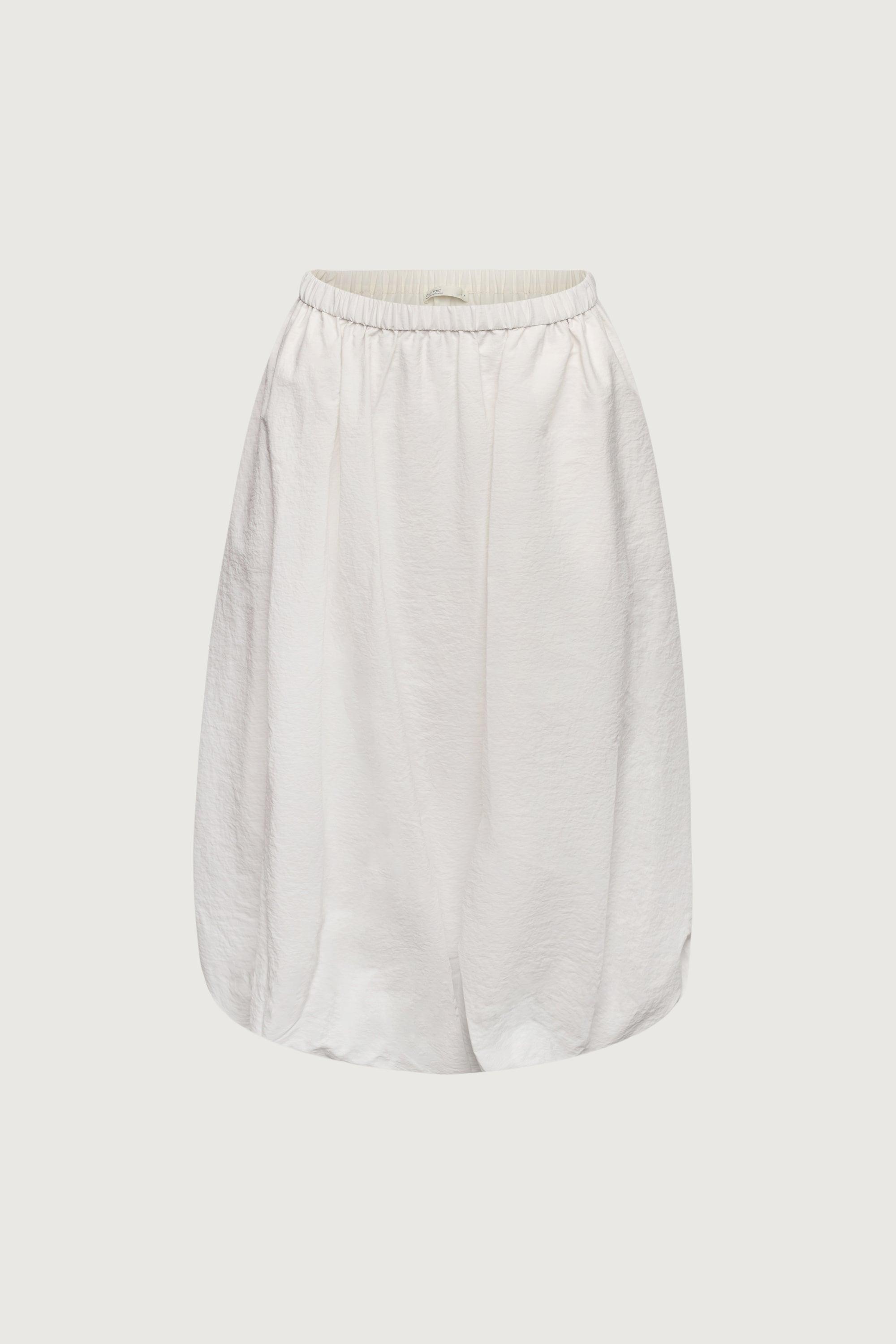 BUBBLE HEM MIDI SKIRT by OAK + FORT