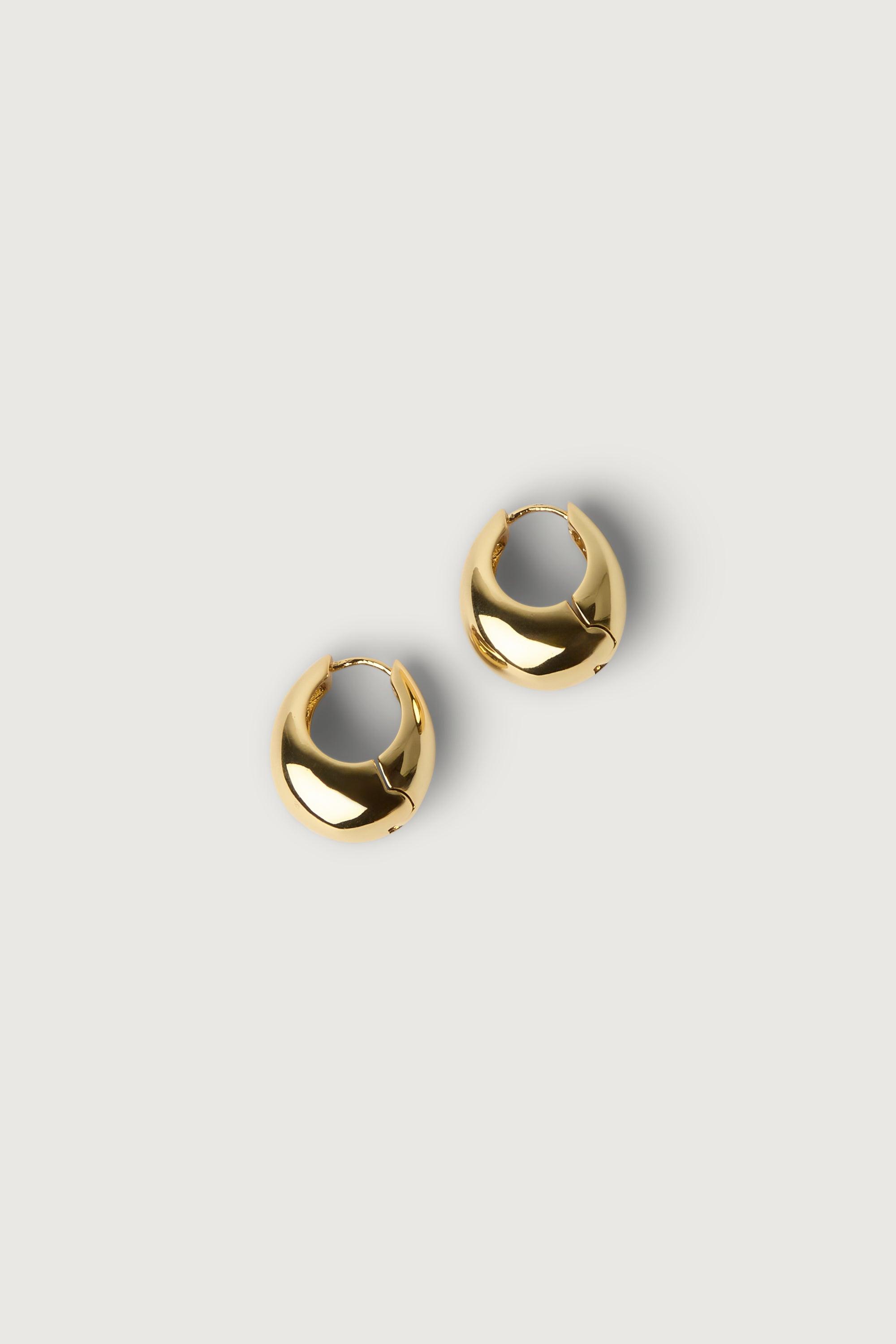 BUBBLE HOOP EARRINGS by OAK + FORT