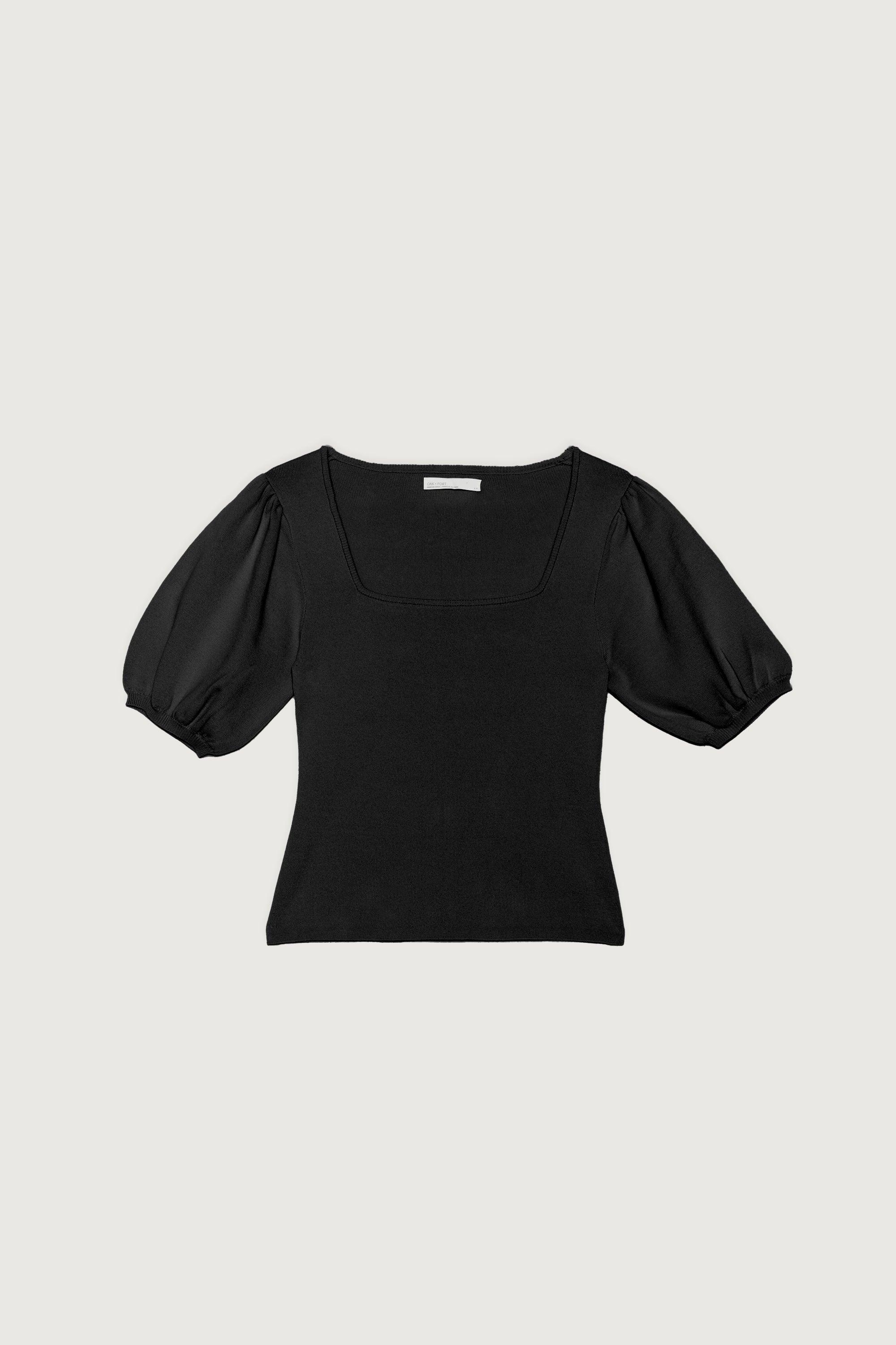 BUBBLE SLEEVE SWEATER by OAK + FORT