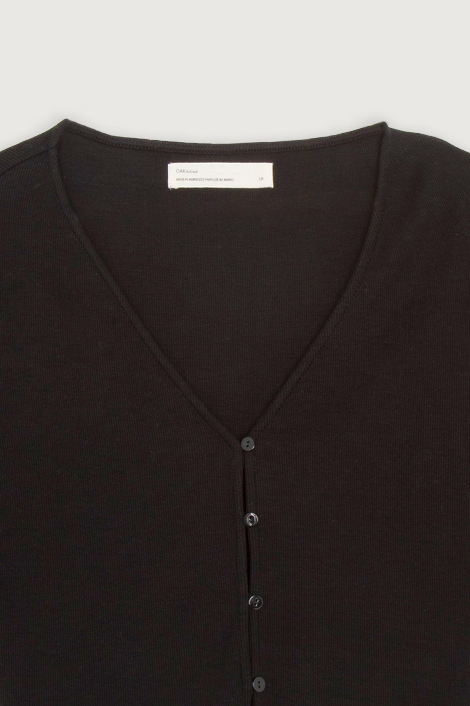 BUTTON KNIT TOP by OAK + FORT