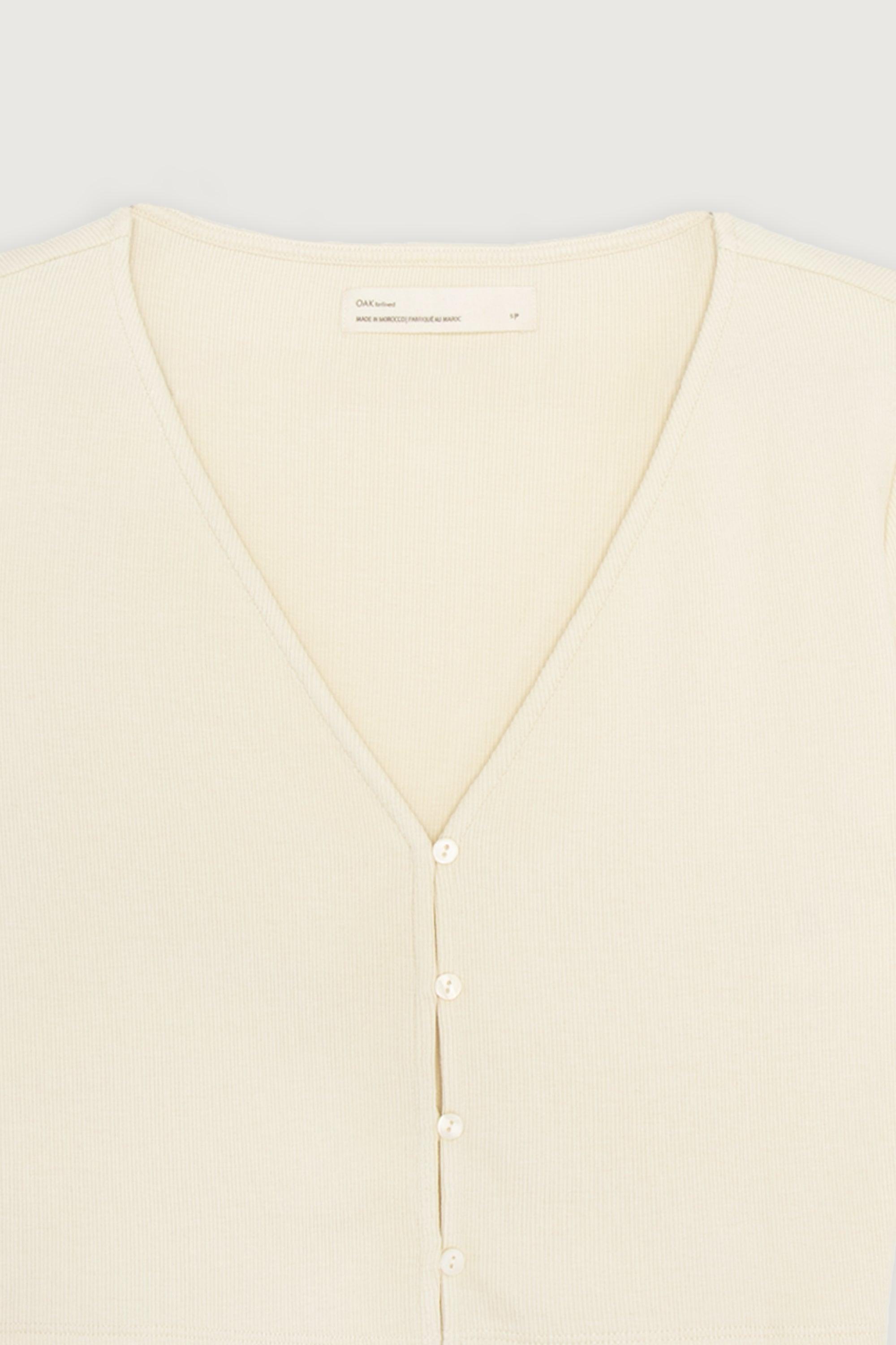 BUTTON KNIT TOP by OAK + FORT