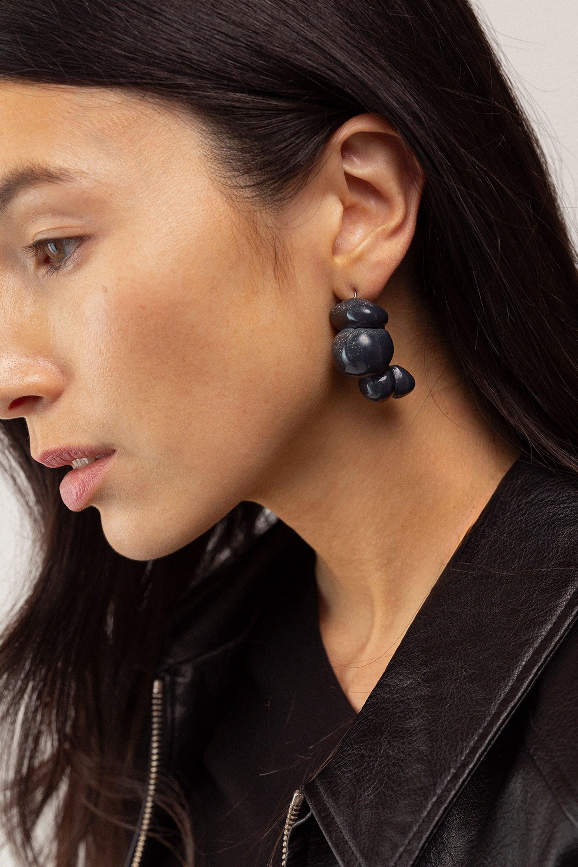 C SHAPE EARRING by OAK + FORT
