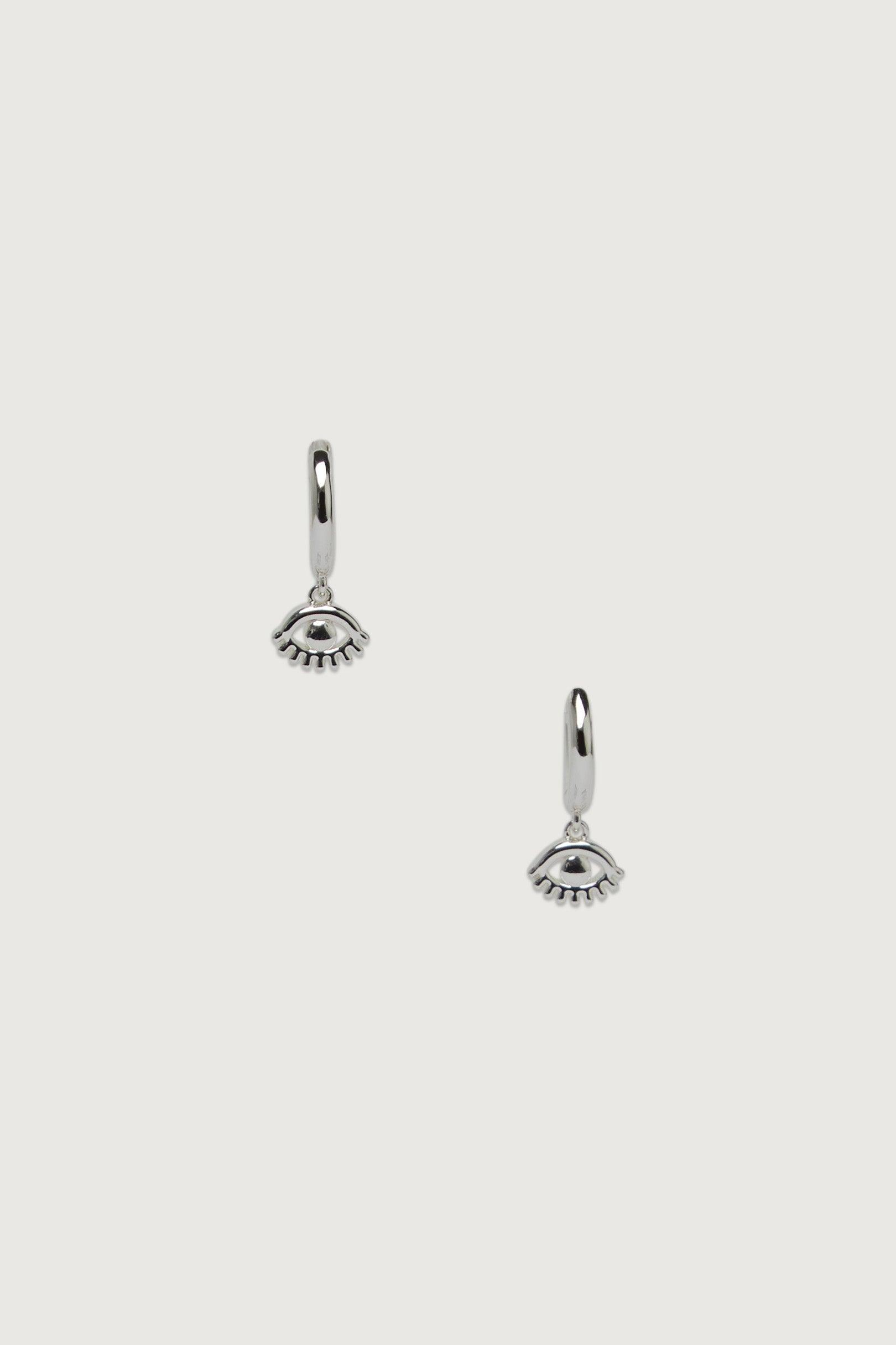 CHARM PENDANT HOOP by OAK + FORT
