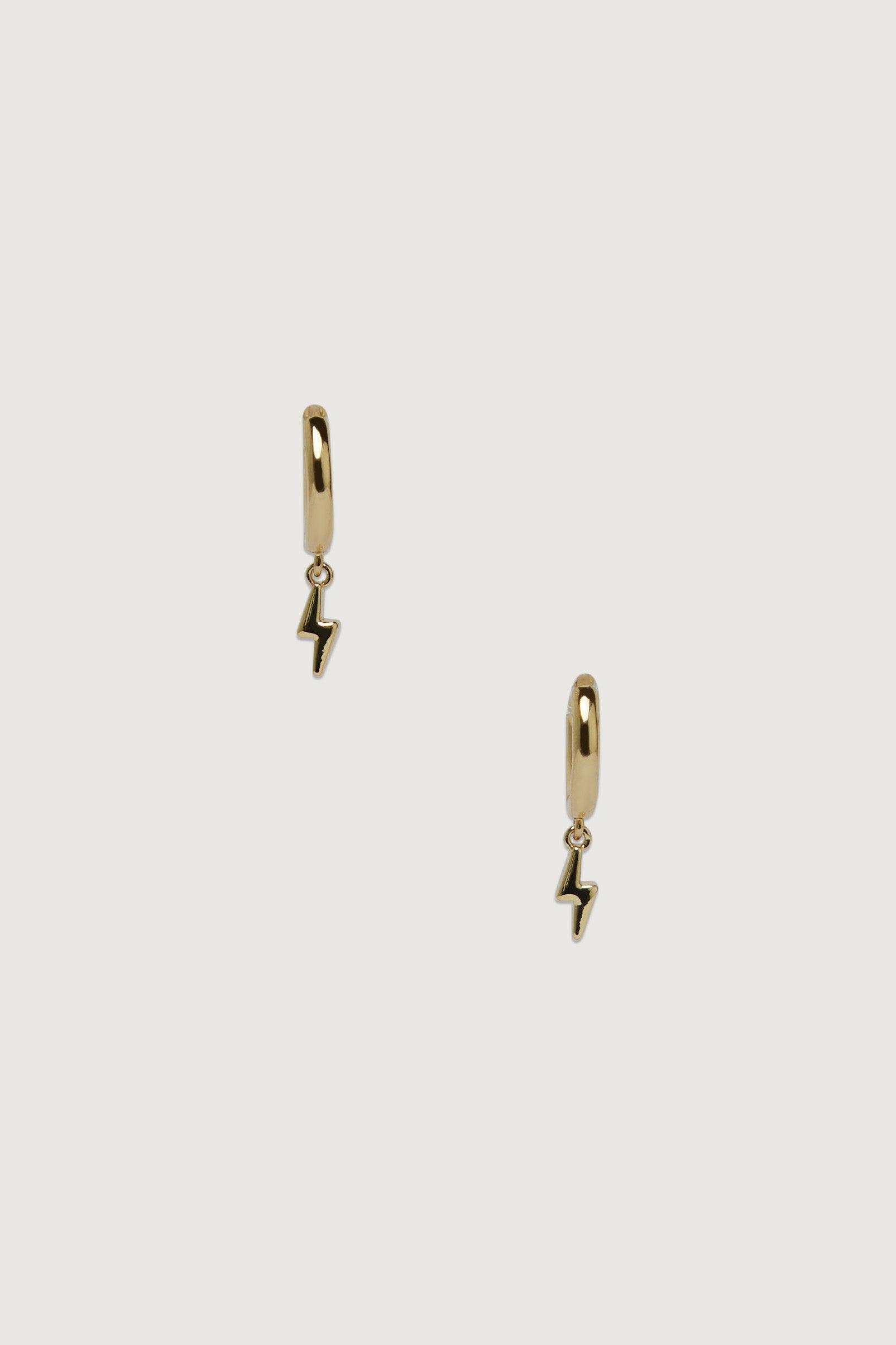 CHARM PENDANT HOOP by OAK + FORT