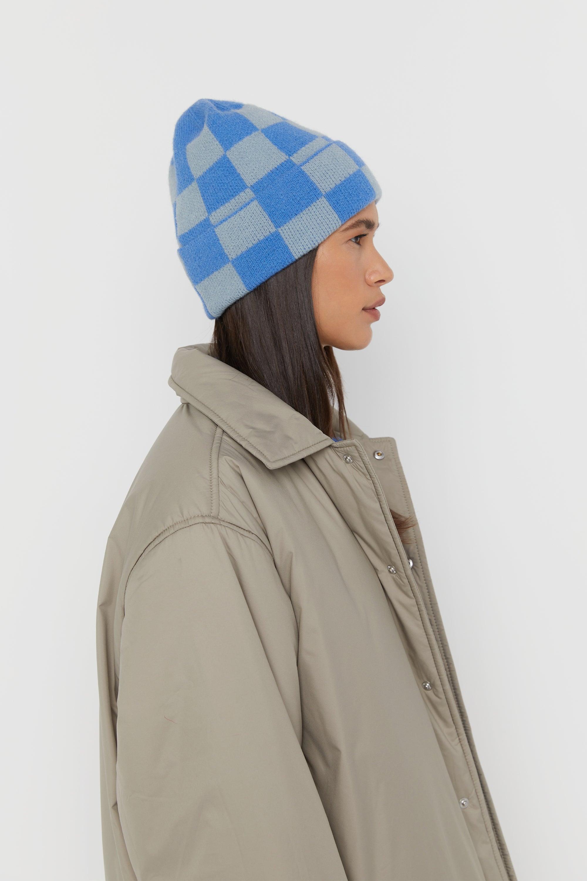 CHECKERED BEANIE by OAK + FORT