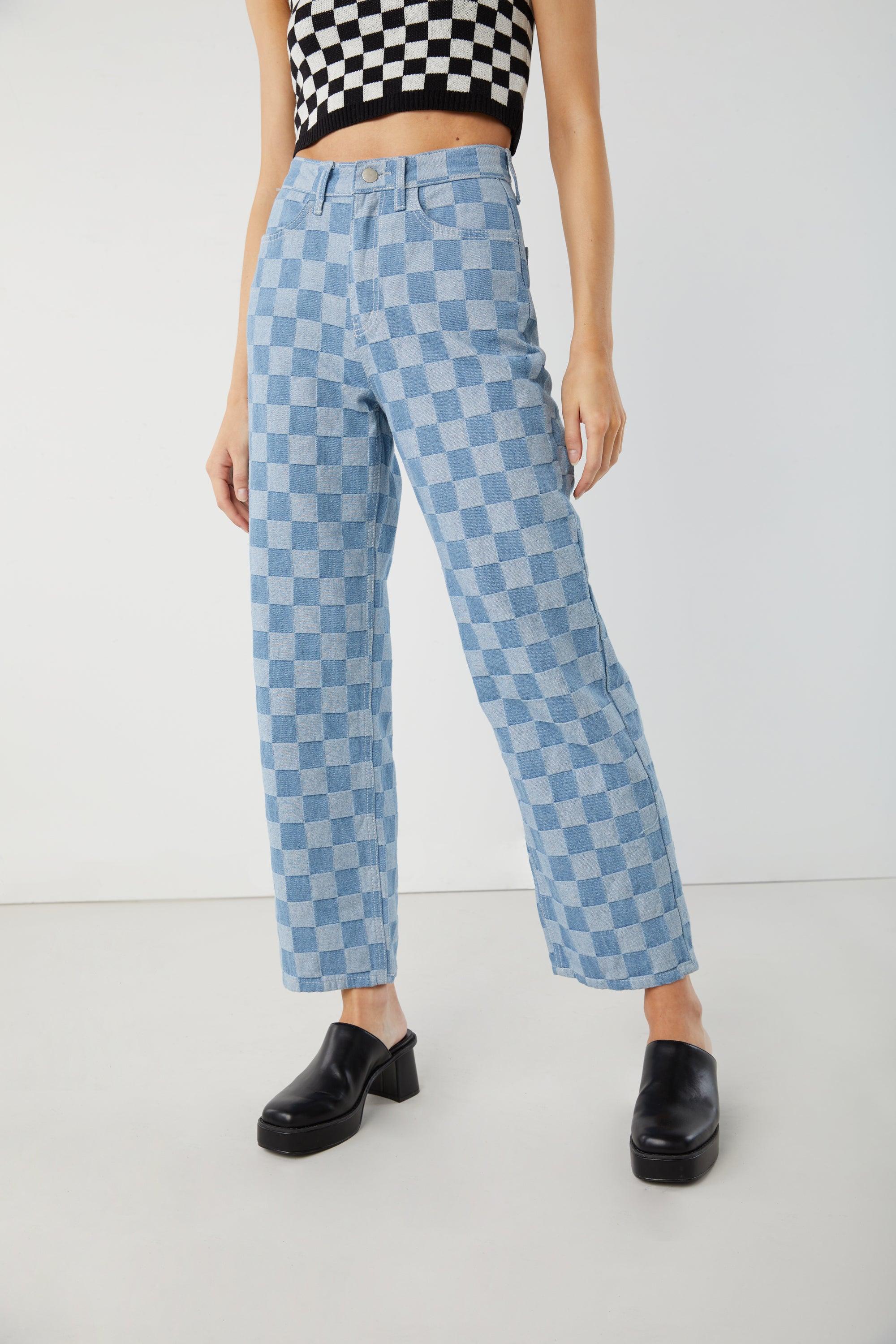 CHECKERED JEAN by OAK + FORT