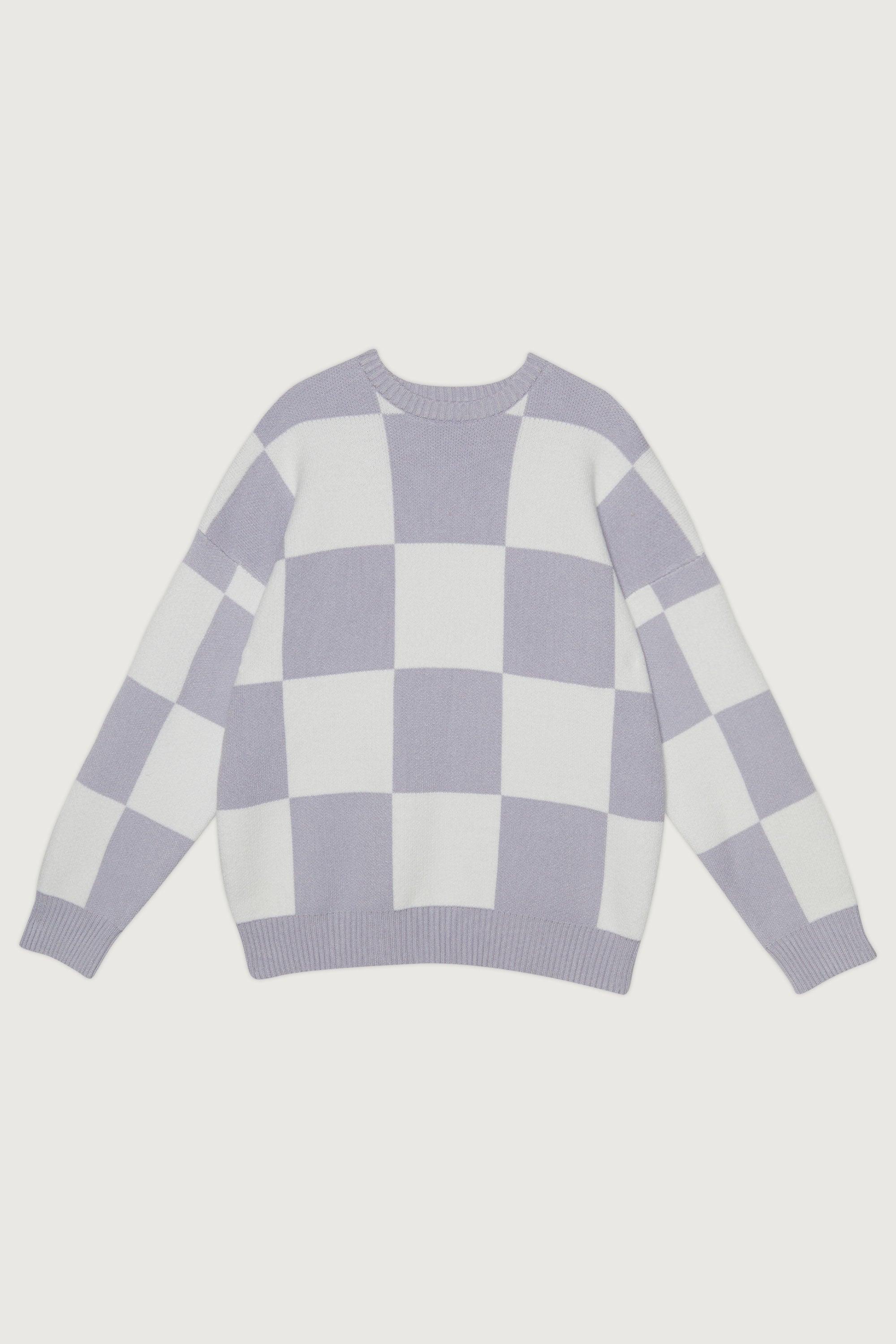 CHECKERED SWEATER by OAK + FORT