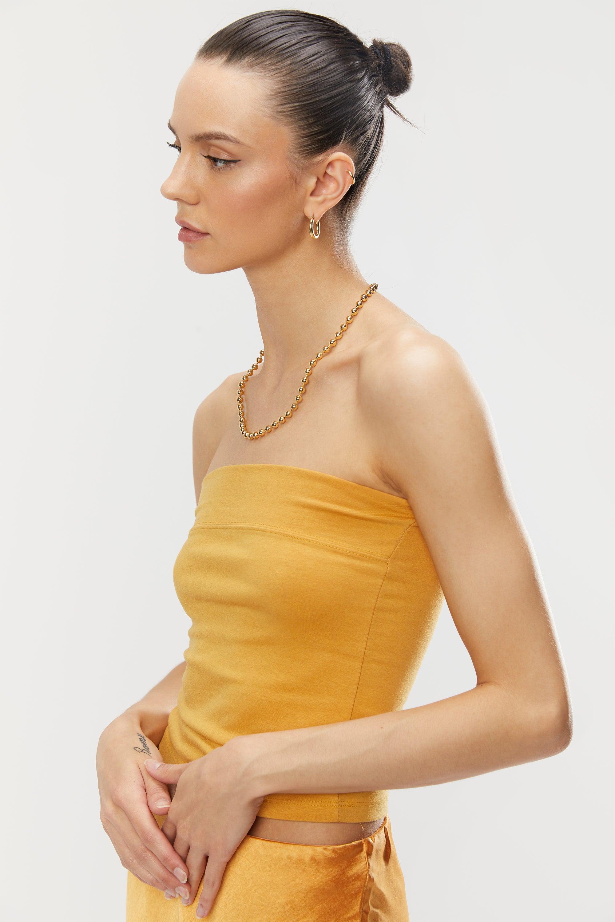 CHUNKY DOTTED NECKLACE by OAK + FORT