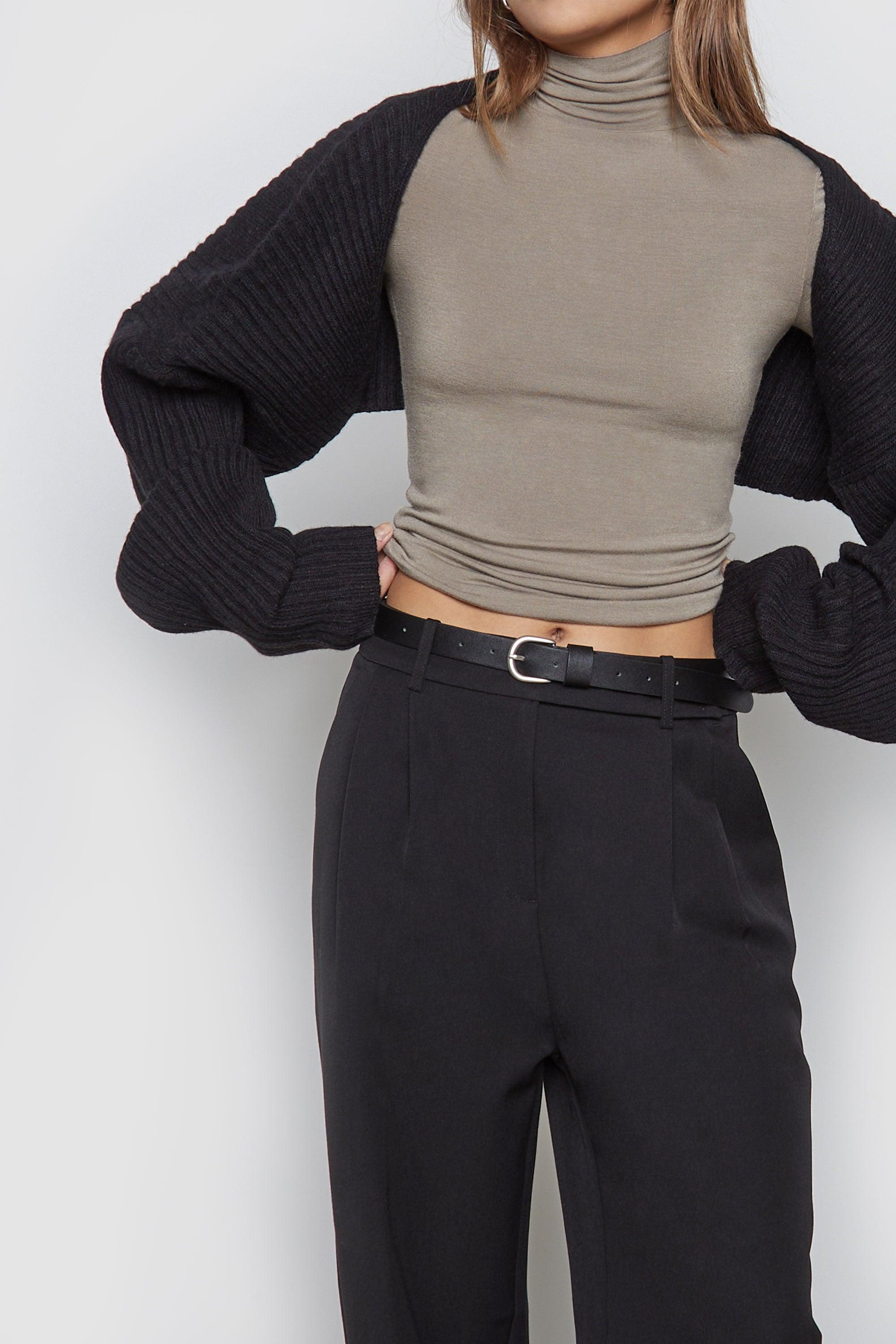 CHUNKY KNIT BOLERO by OAK + FORT