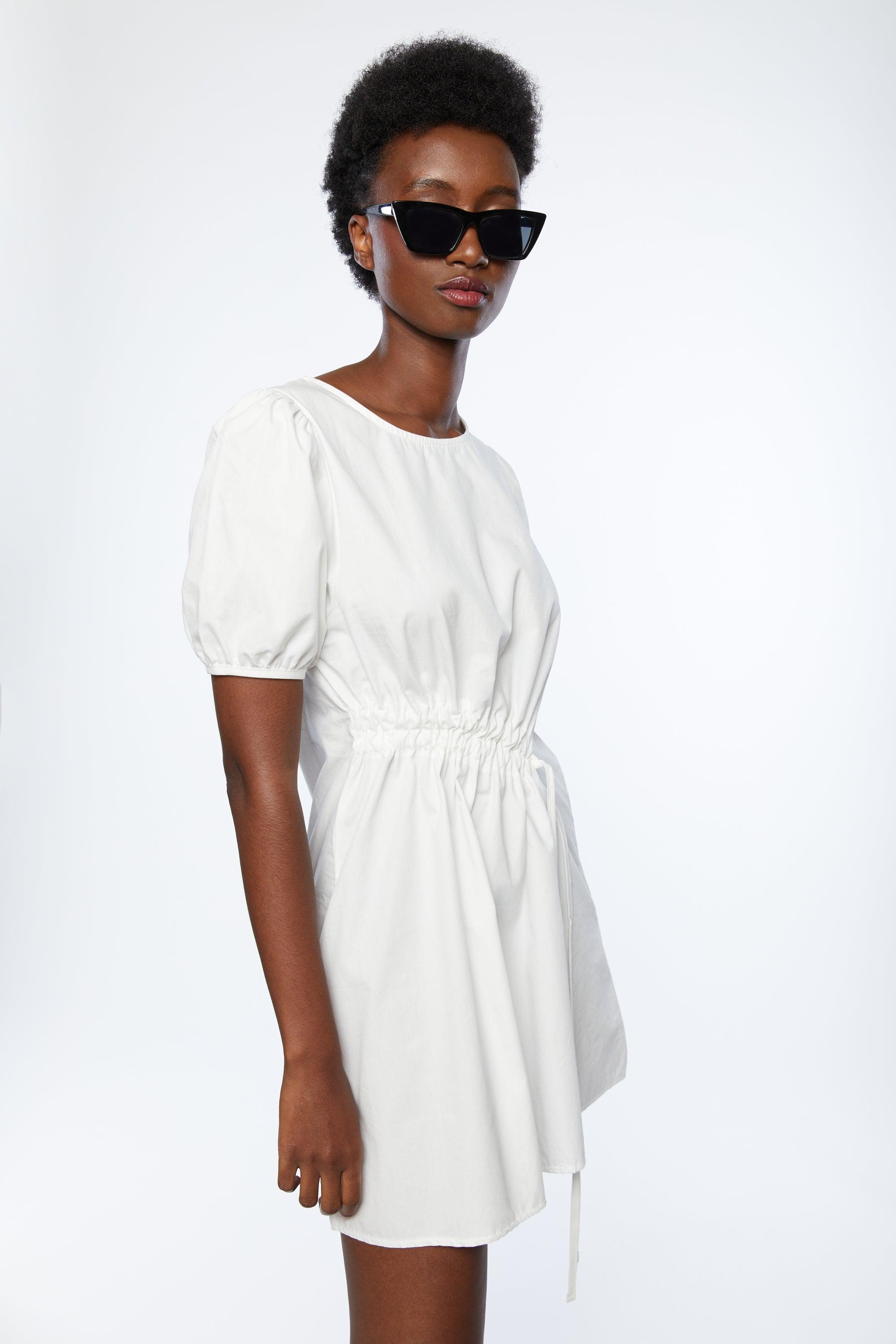 CINCH WAIST MINI DRESS by OAK + FORT