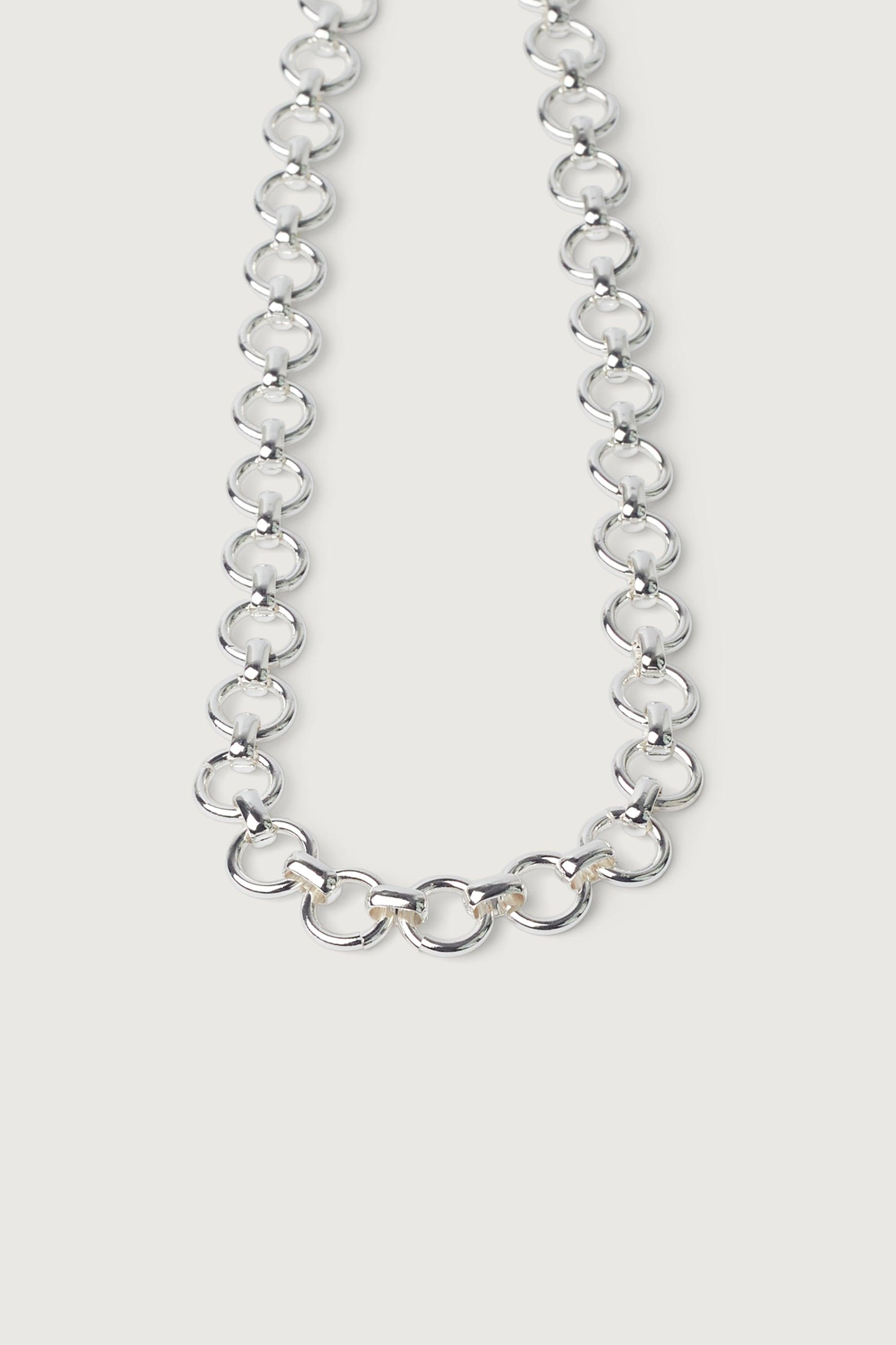 CIRCLE CHAIN NECKLACE by OAK + FORT