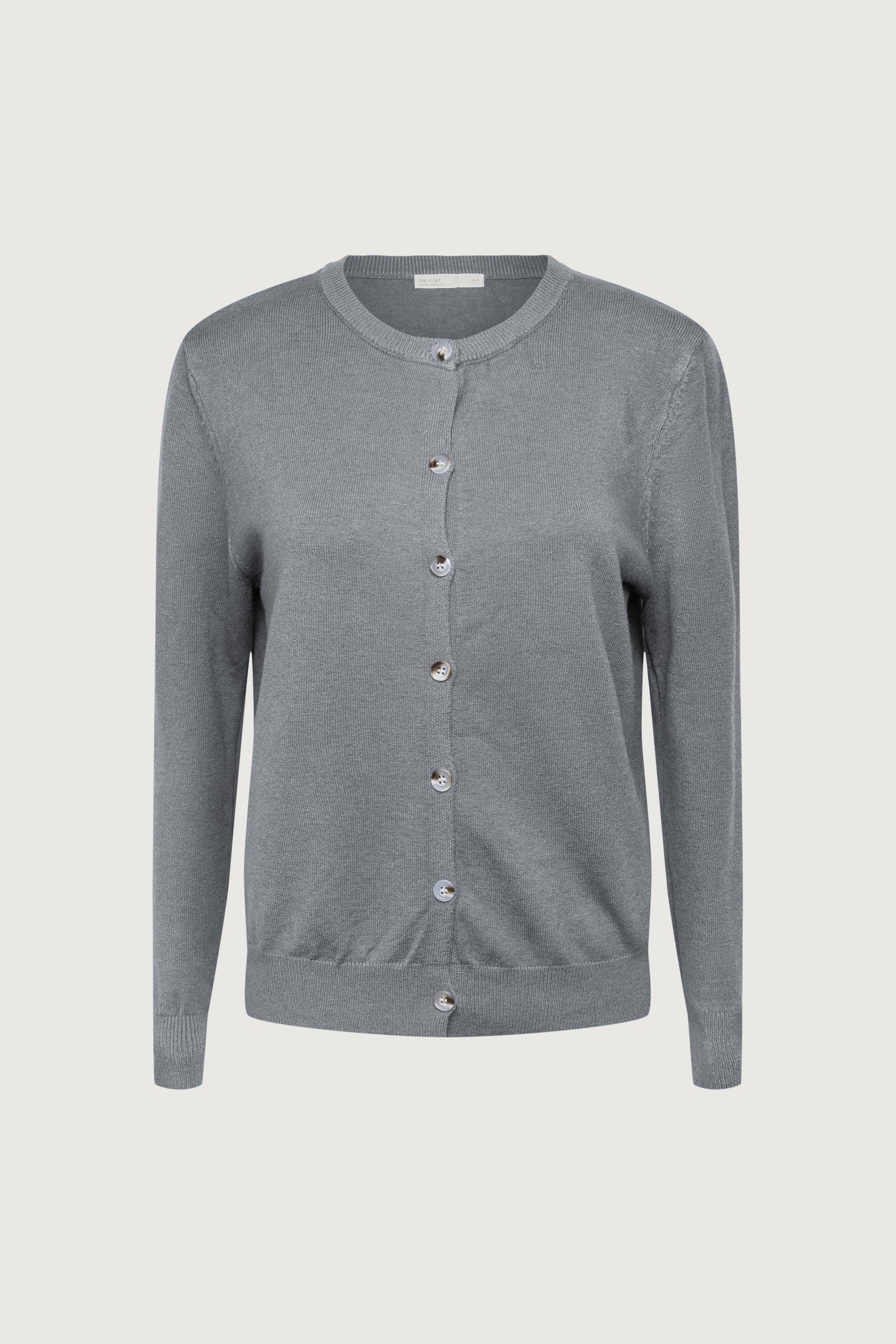 CLASSIC BUTTONED CARDIGAN by OAK + FORT