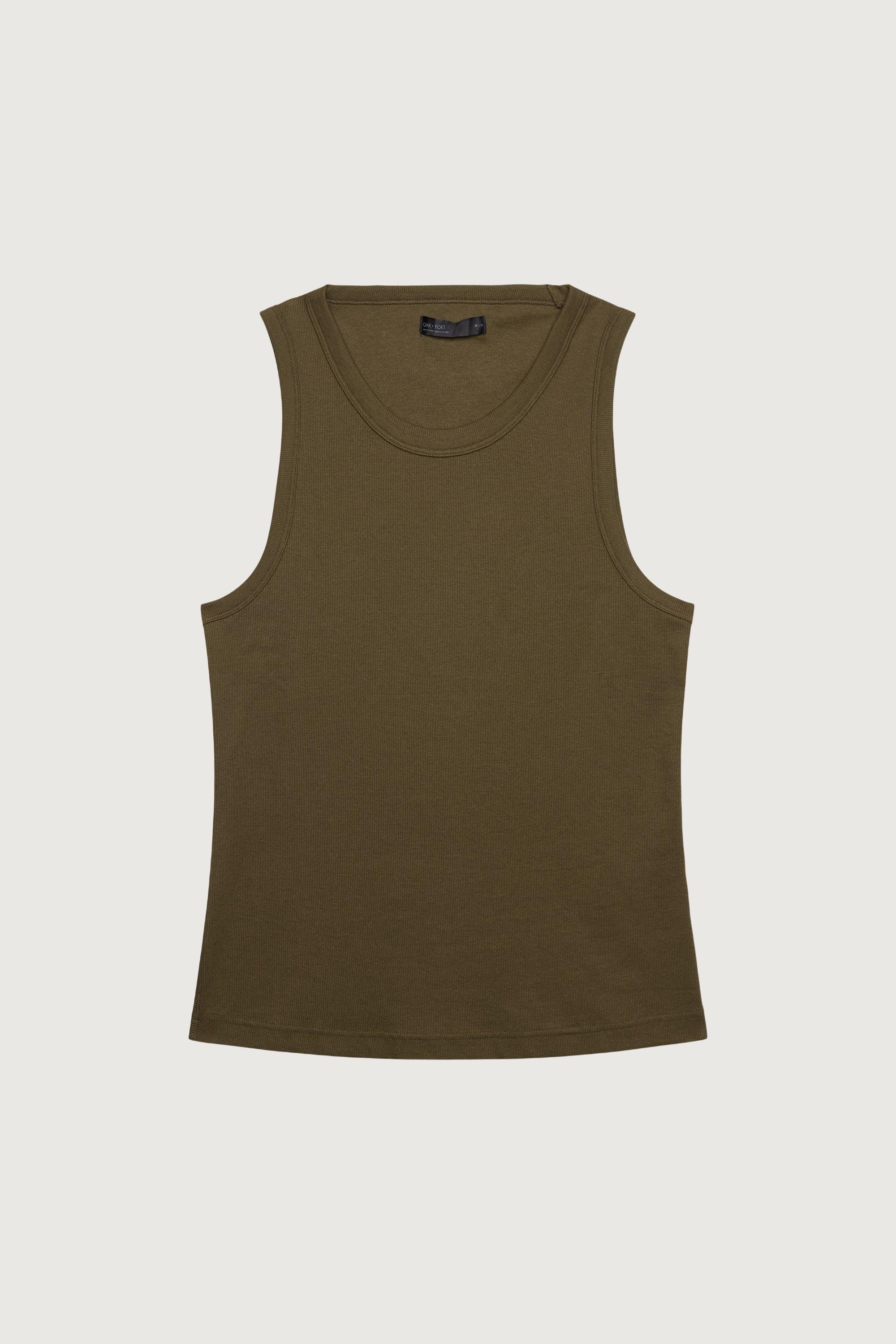 CLASSIC RIBBED TANK TOP by OAK + FORT