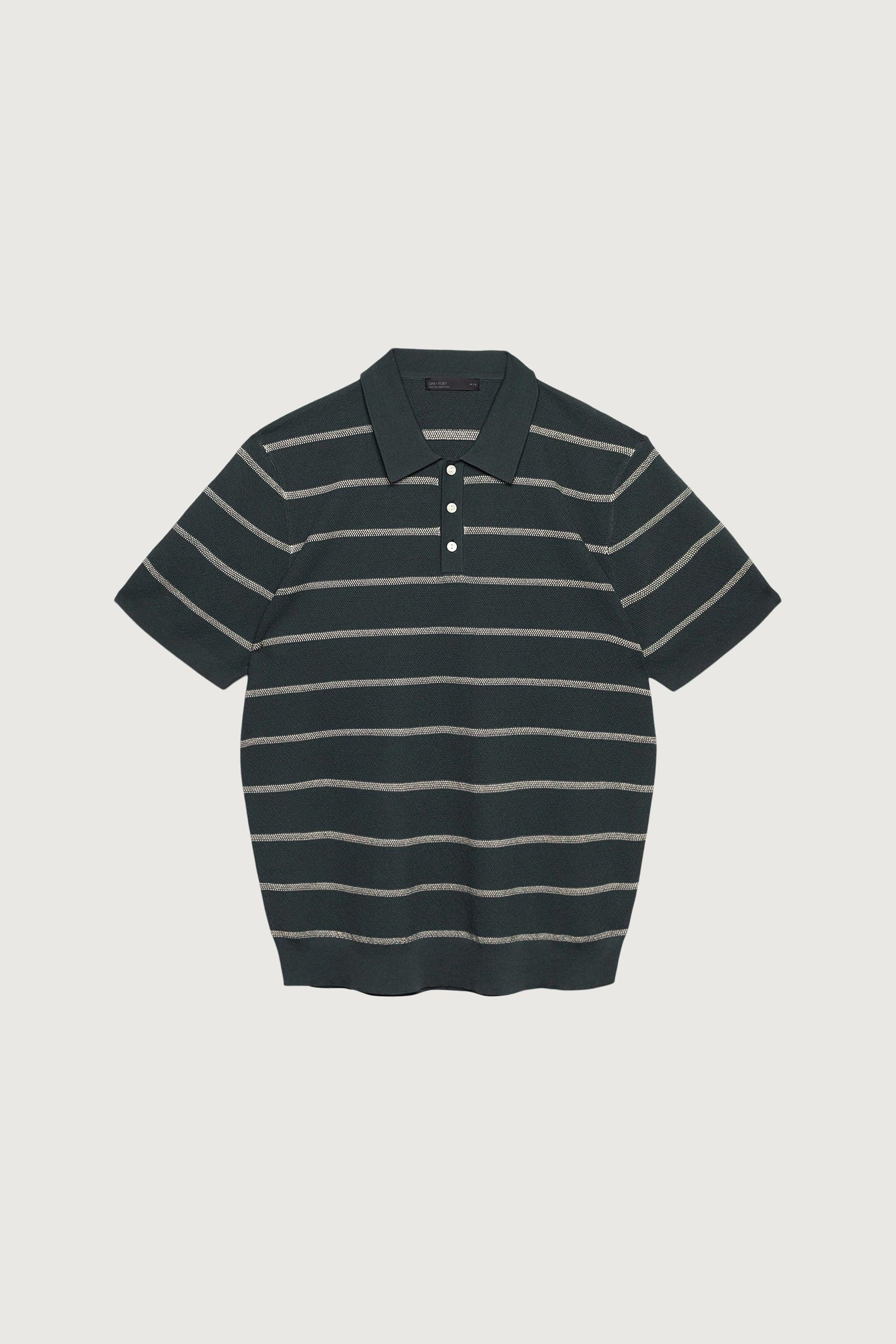 CLASSIC STRIPE POLO SHIRT by OAK + FORT
