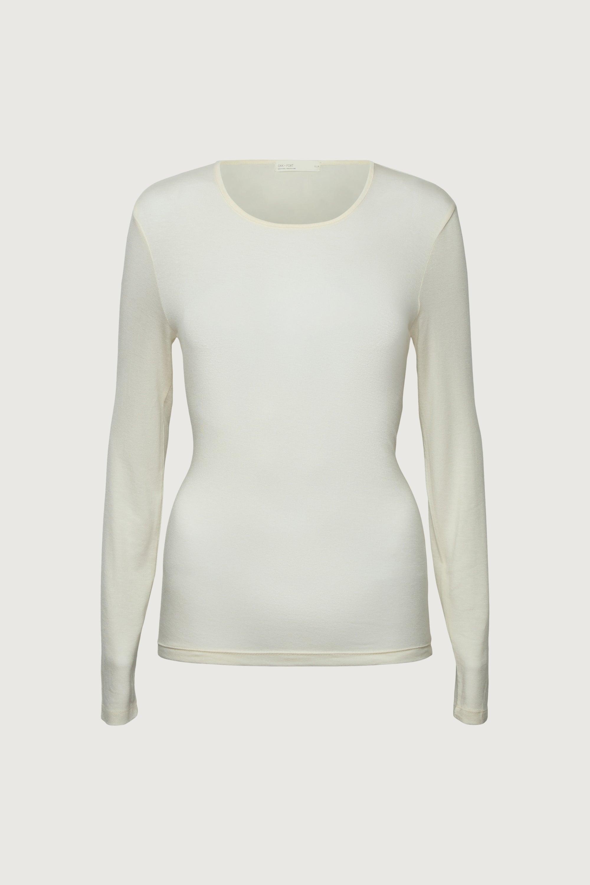 CLASSIC TENCEL LONG SLEEVE TOP by OAK + FORT