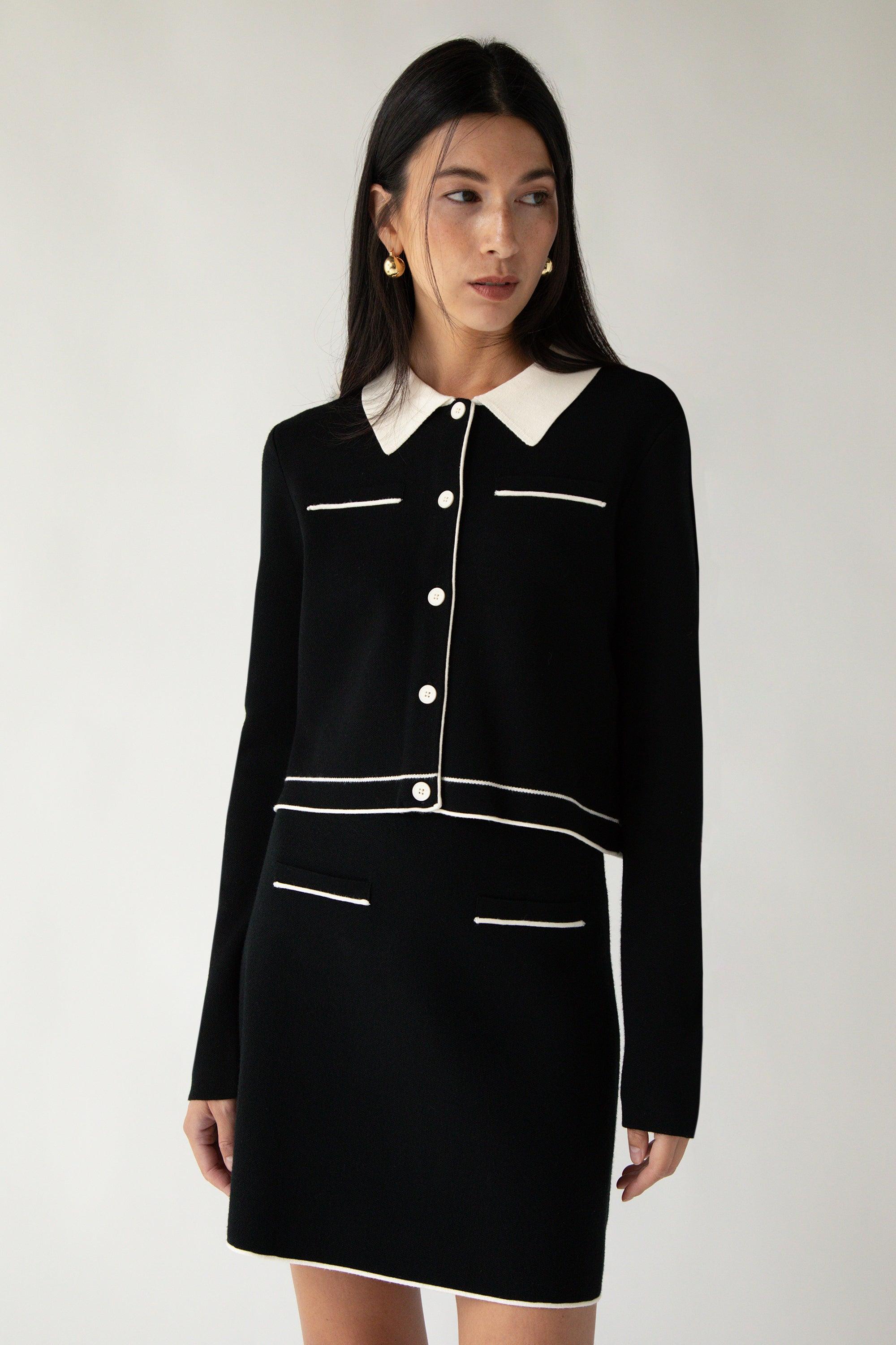 COLLARED SWEATER by OAK + FORT