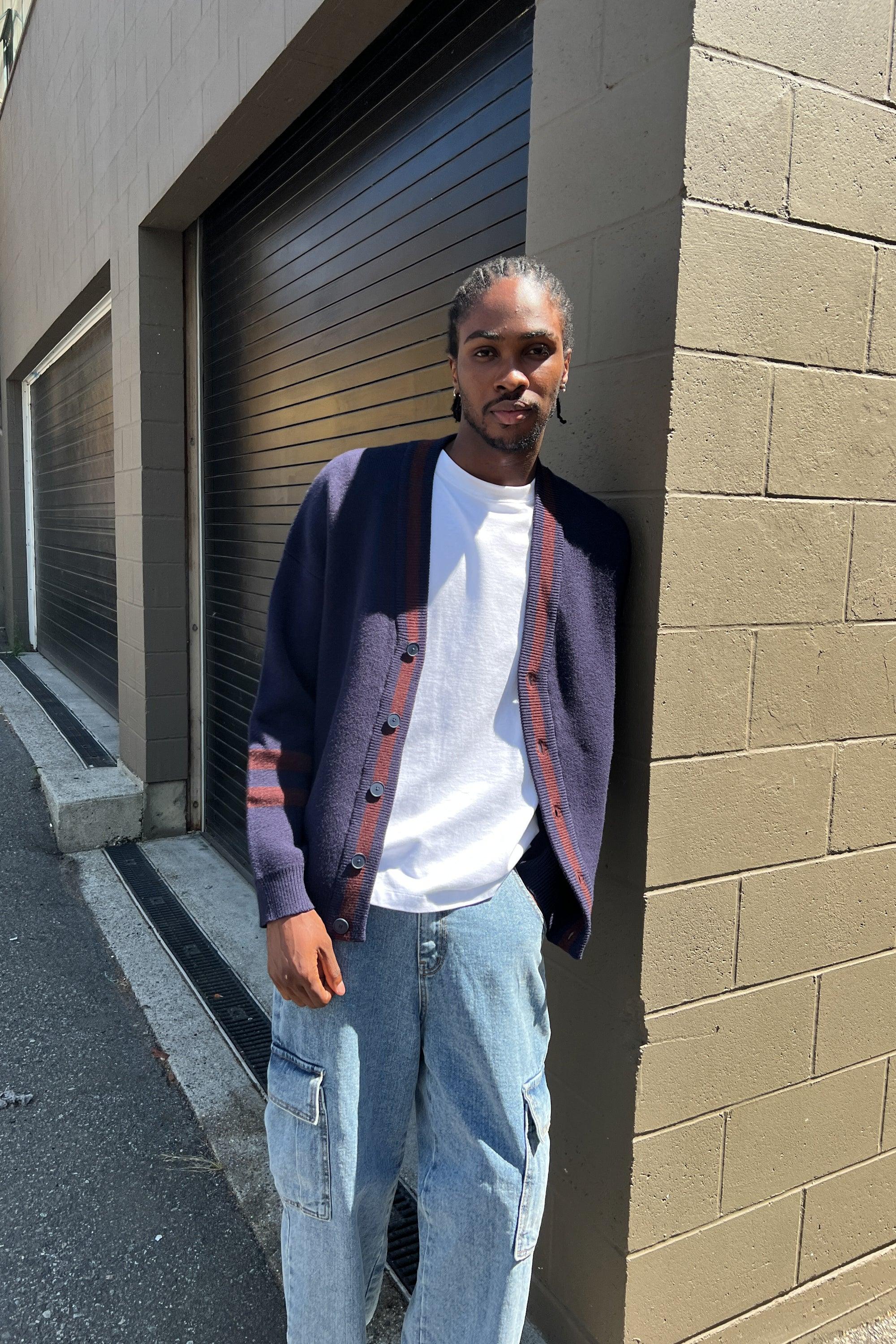 COLOUR BLOCK CARDIGAN by OAK + FORT
