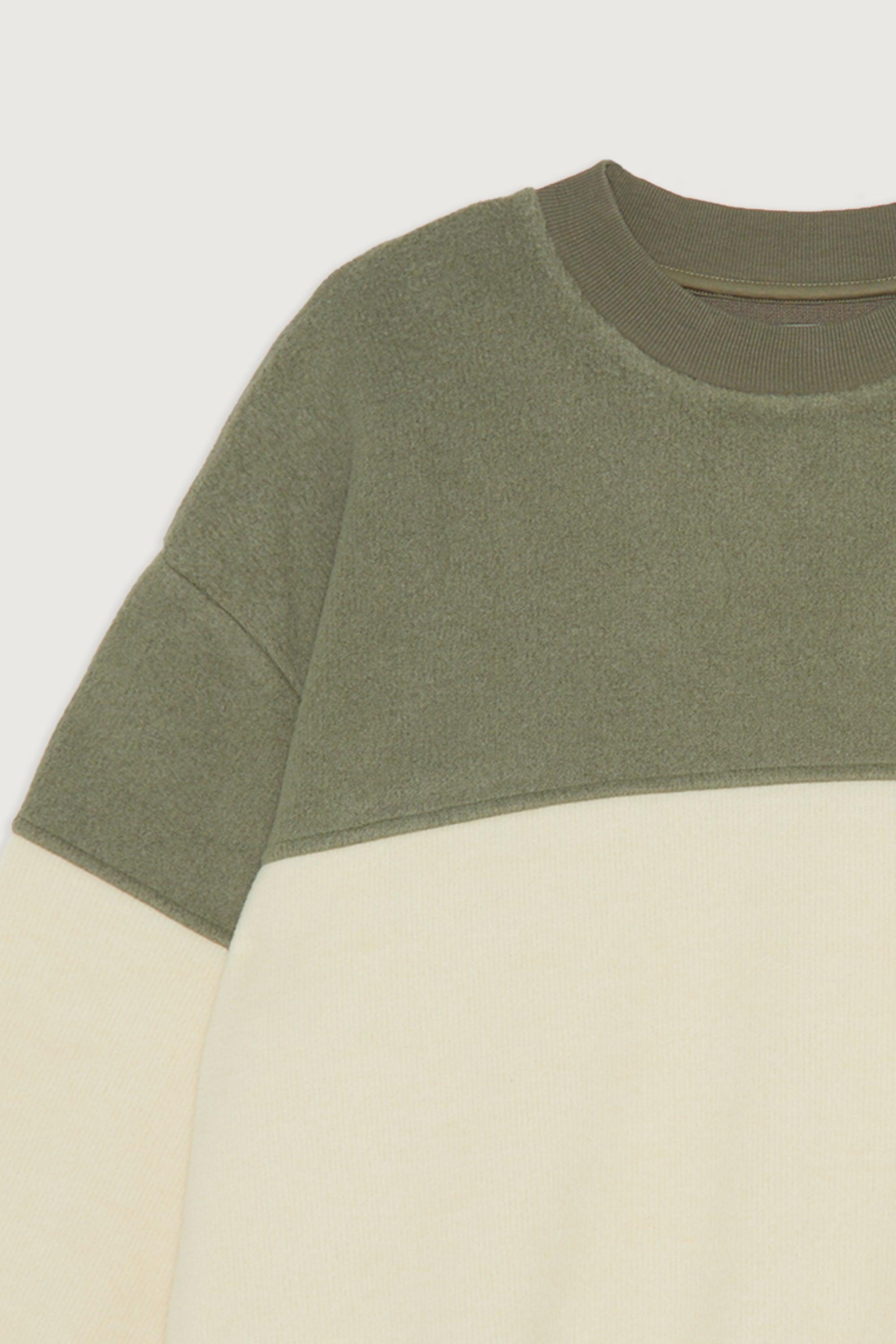 COLOUR BLOCK SWEAT-SHIRT by OAK + FORT