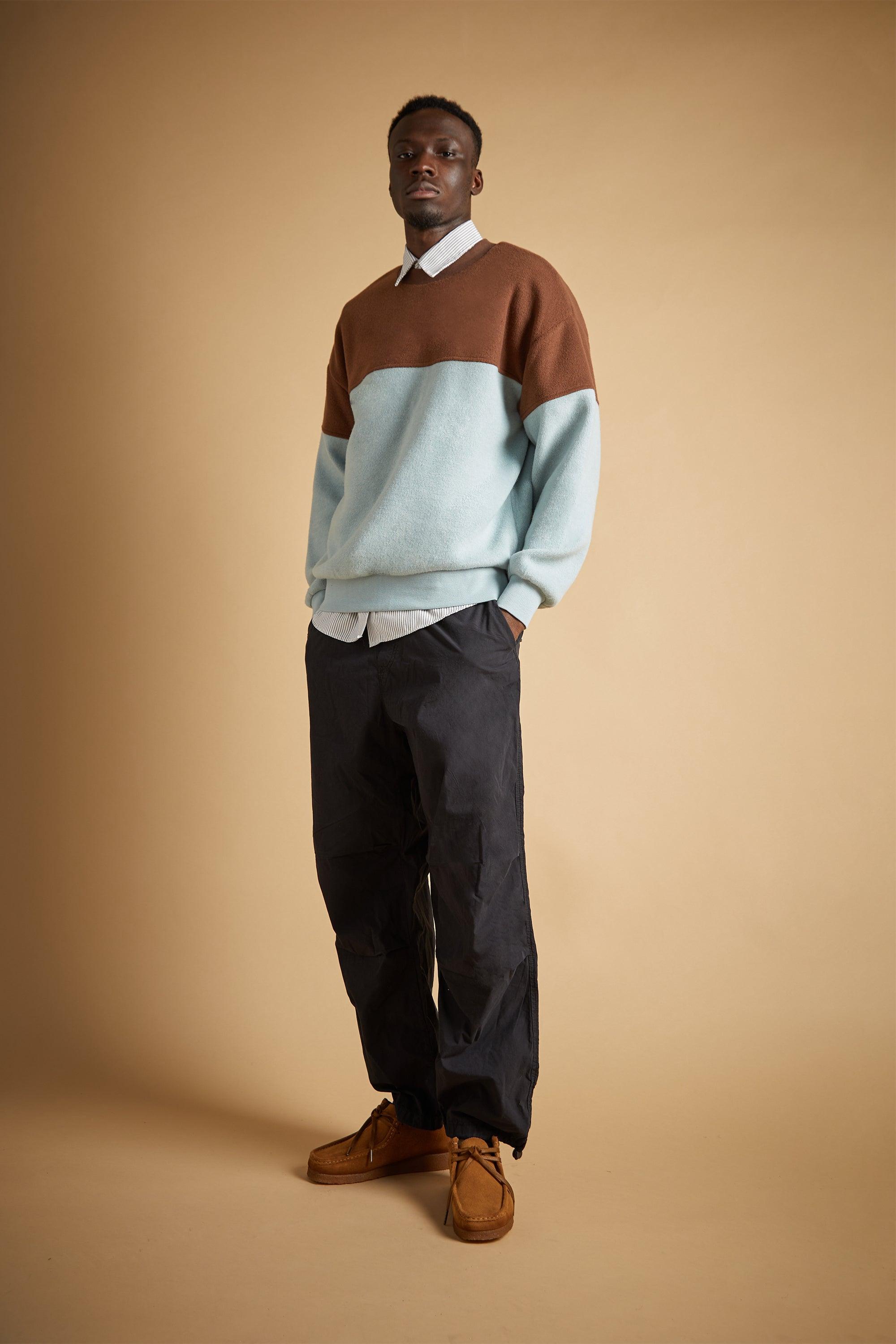 COLOUR BLOCK SWEAT-SHIRT by OAK + FORT