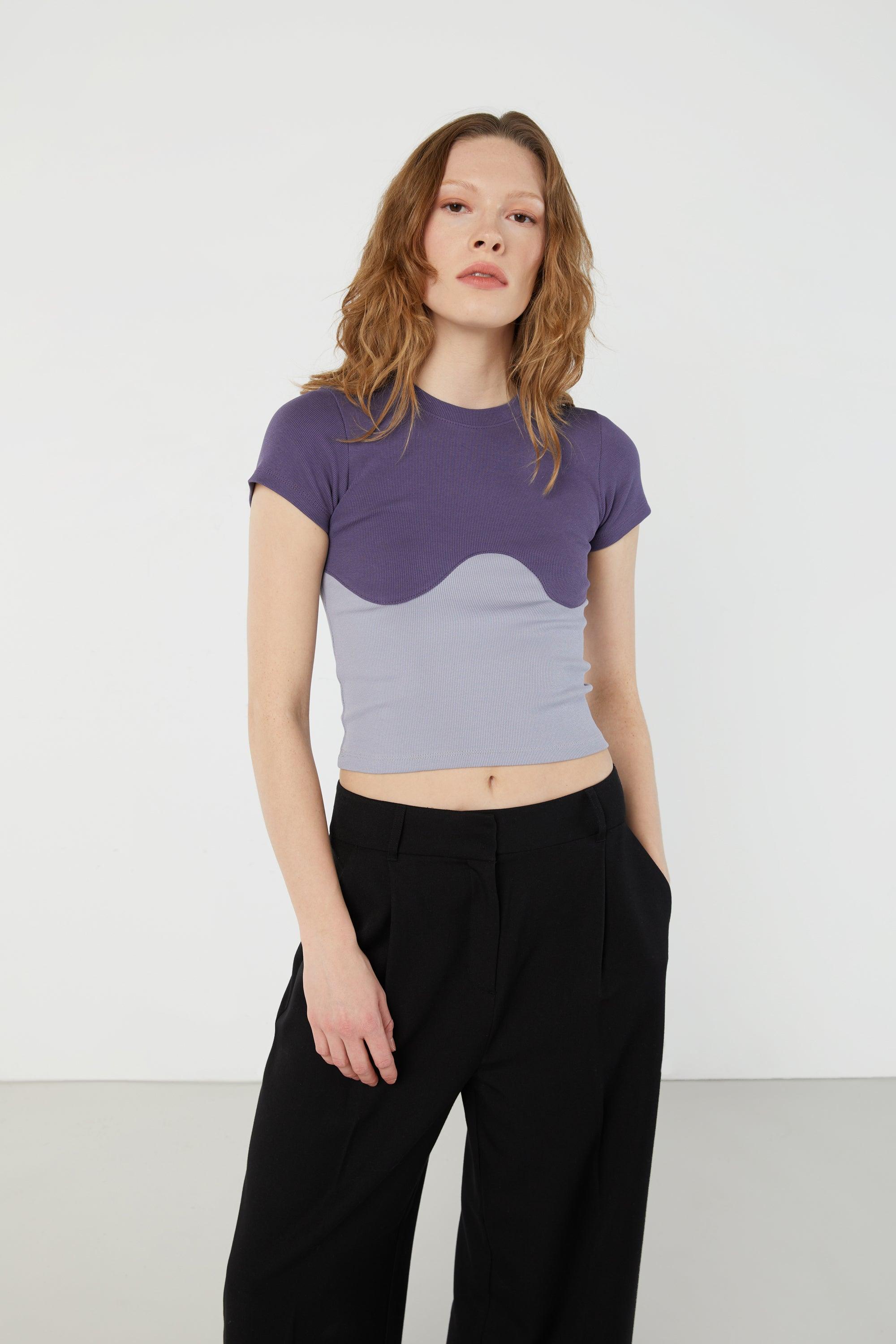 COLOUR BLOCK TEE by OAK + FORT