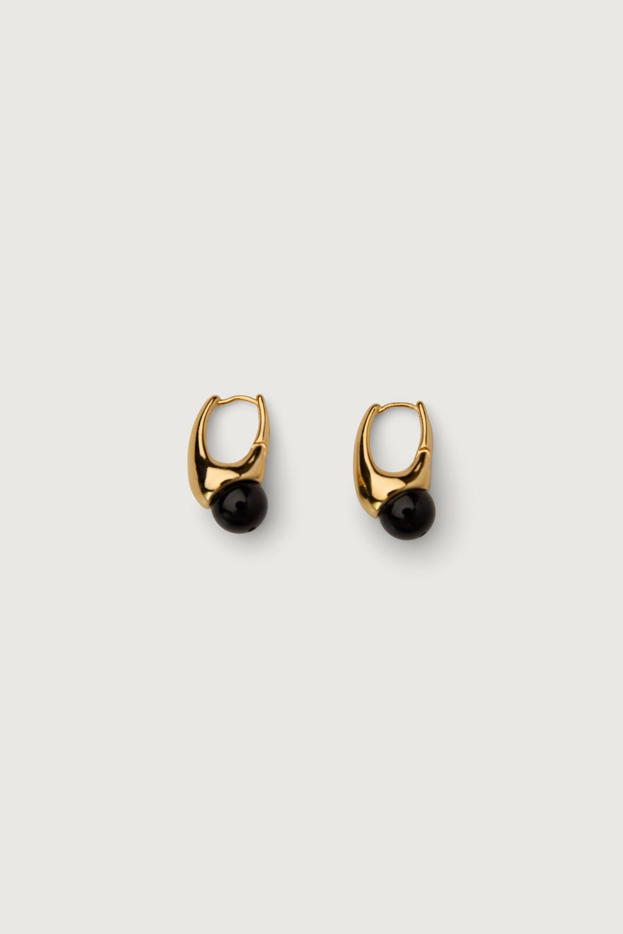 CONTRAST PENDANT EARRING by OAK + FORT