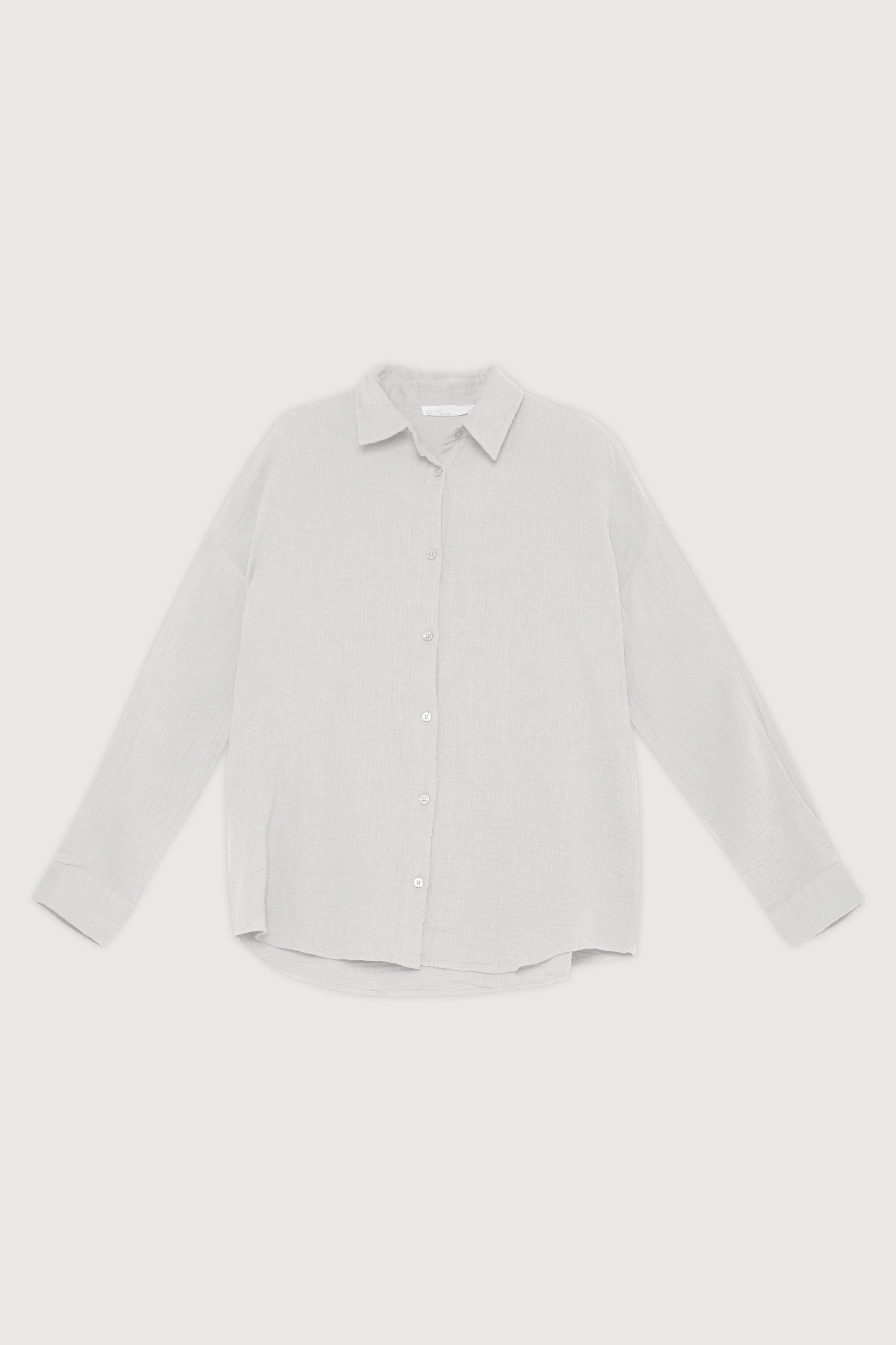 COTTON GAUZE SHIRT by OAK + FORT