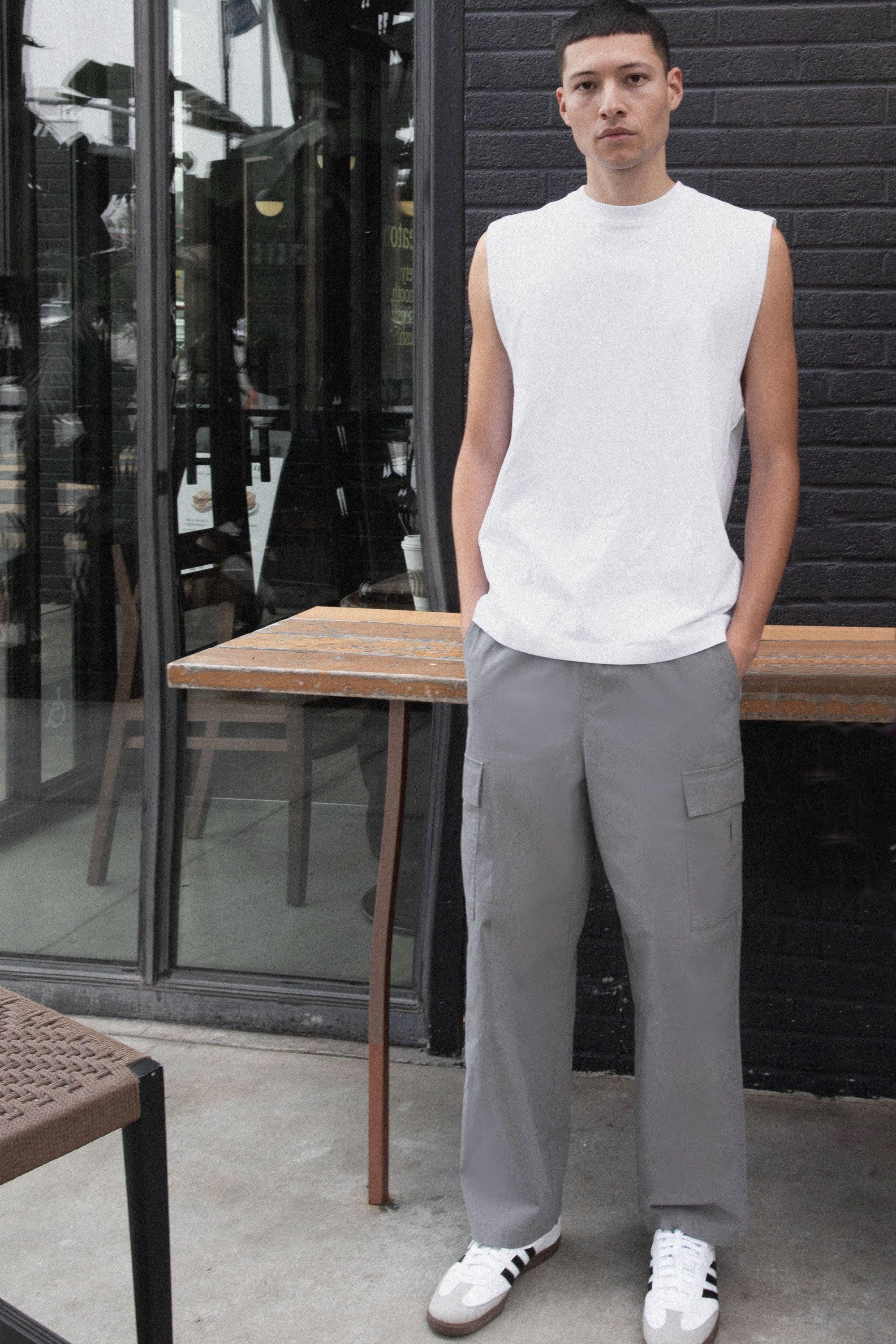 COTTON NYLON CARGO PANT by OAK + FORT