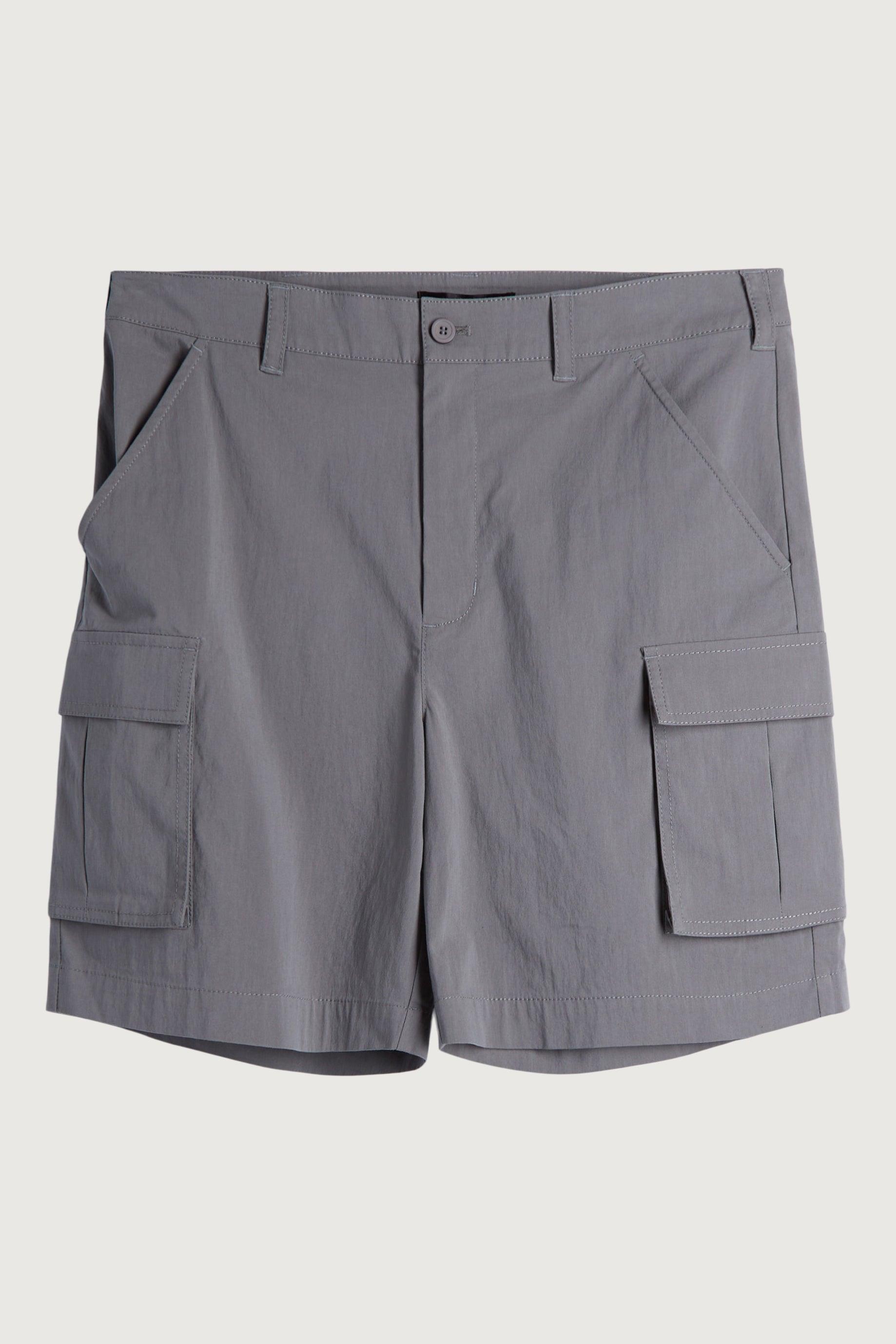 COTTON NYLON CARGO SHORT by OAK + FORT